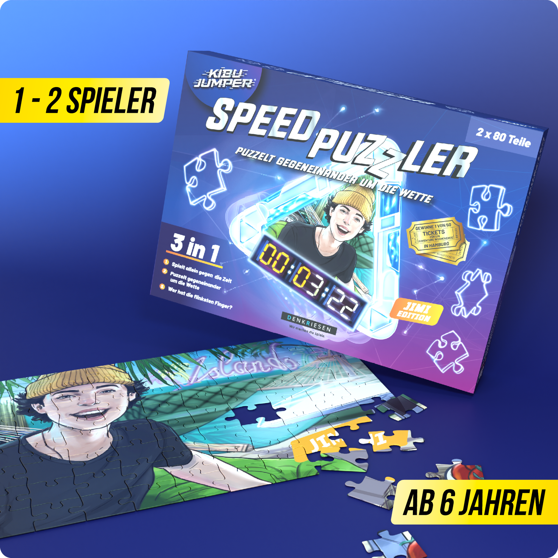 KIBU JUMPER® | Speed Puzzler - Jimi Edition