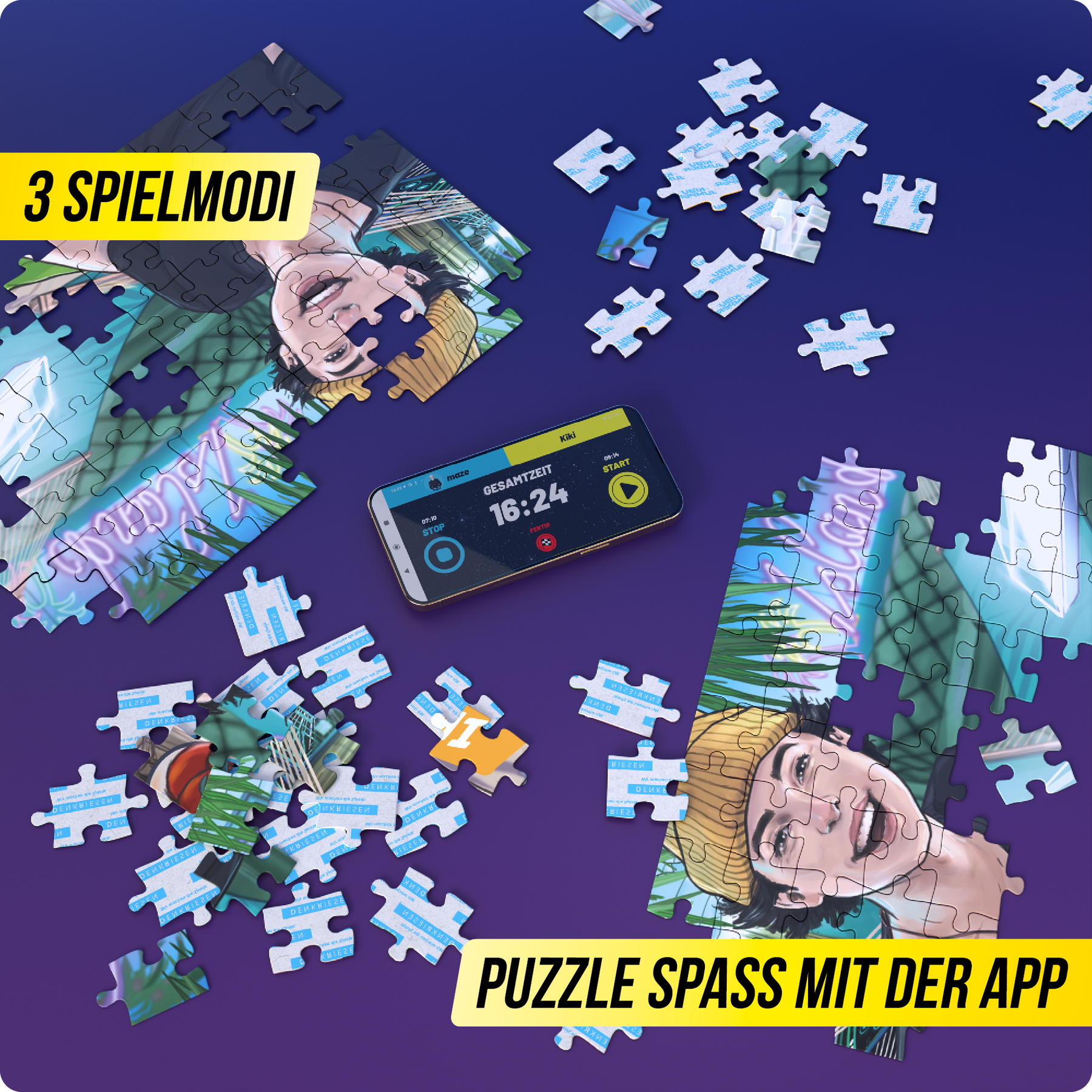 KIBU JUMPER® | Speed Puzzler - Jimi Edition