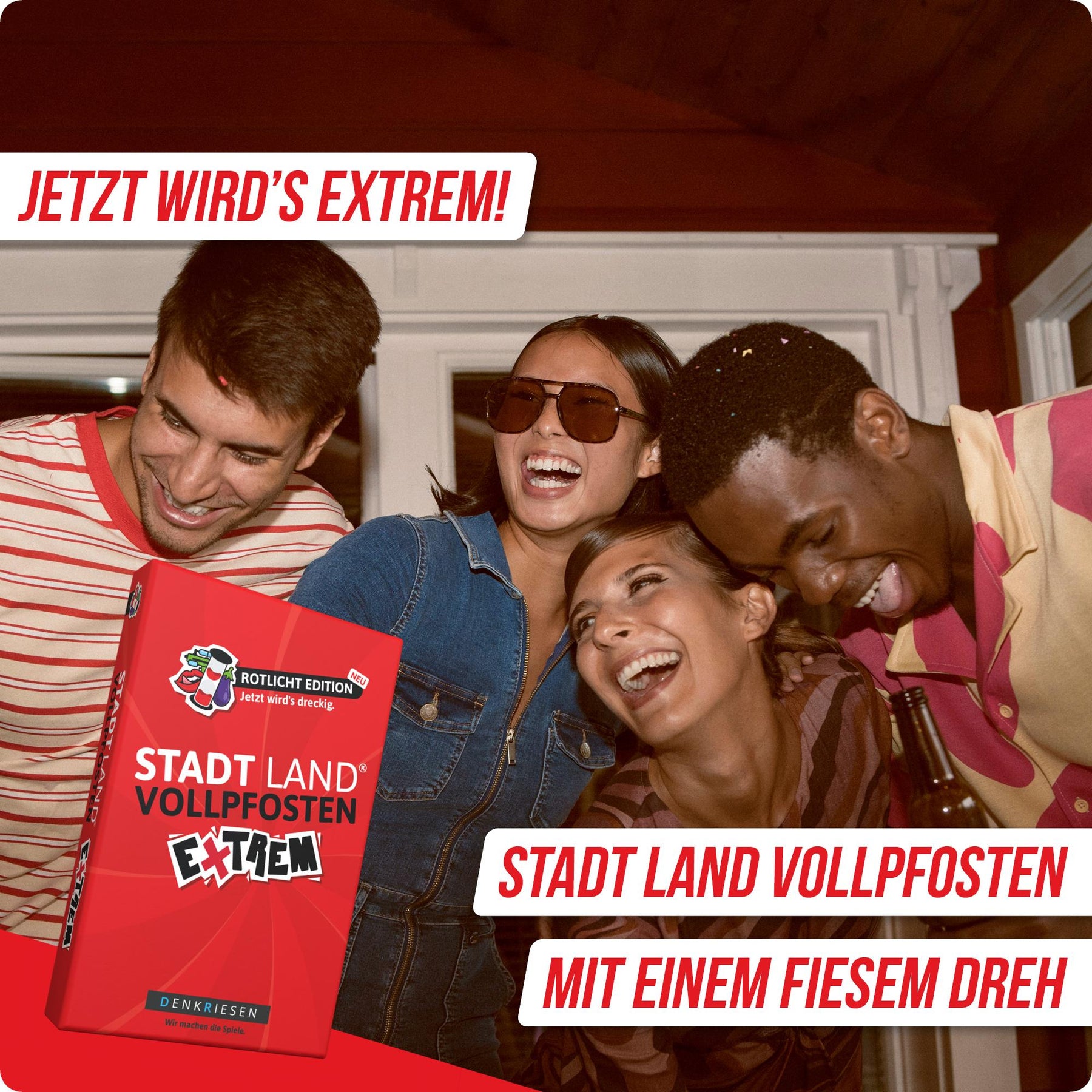 Stadt Land Vollpfosten® Extrem | Rotlicht Edition