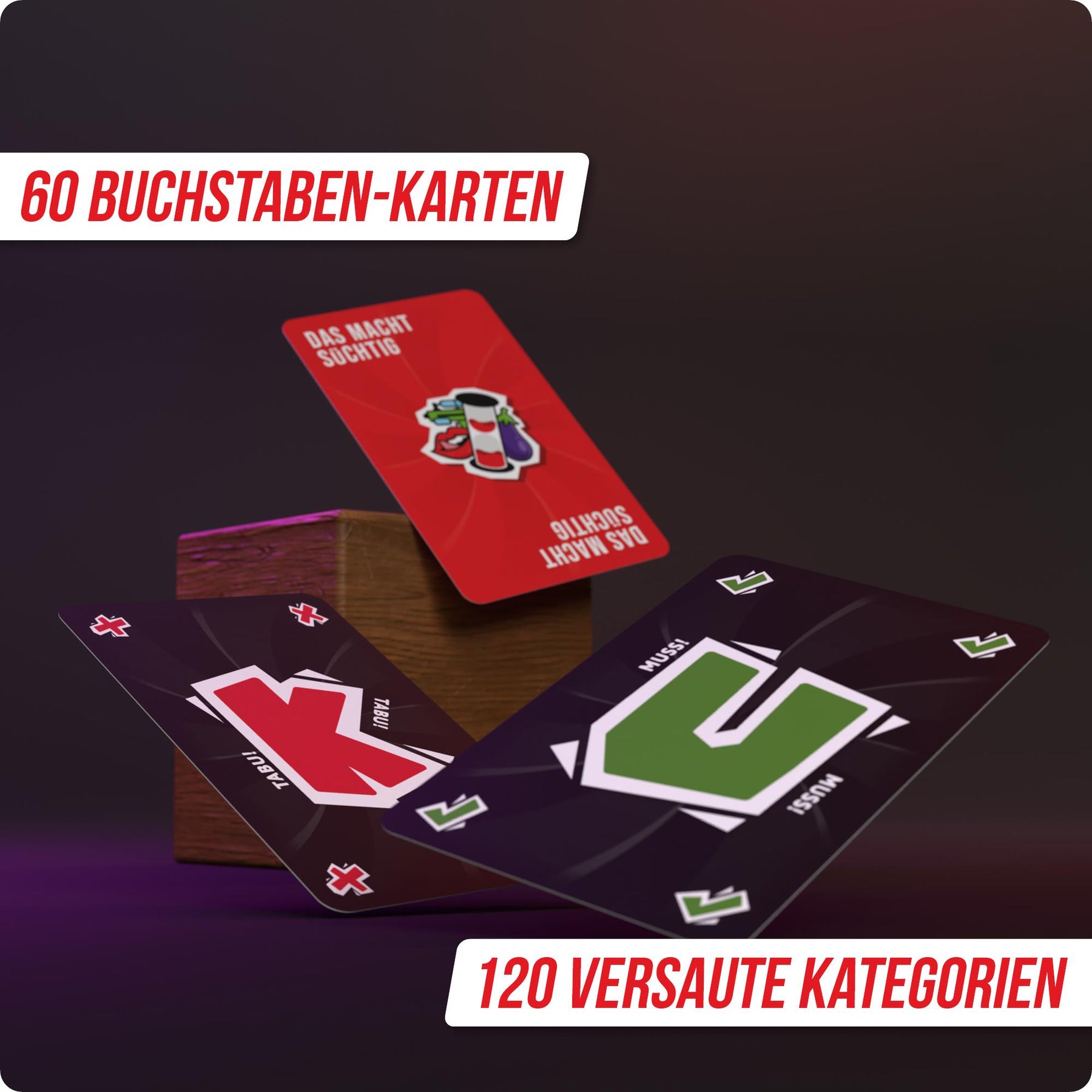 Stadt Land Vollpfosten® Extrem | Rotlicht Edition