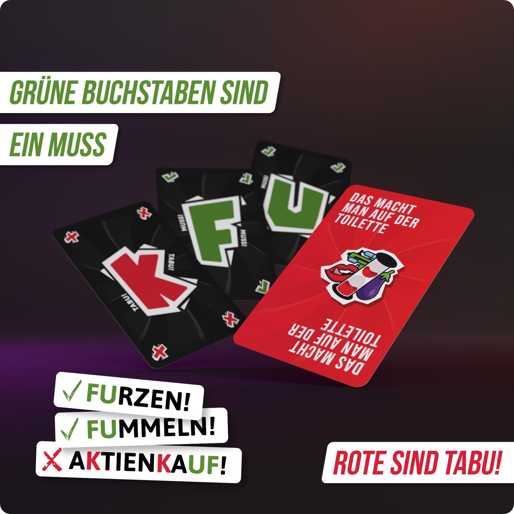 Stadt Land Vollpfosten® Extrem | Rotlicht Edition