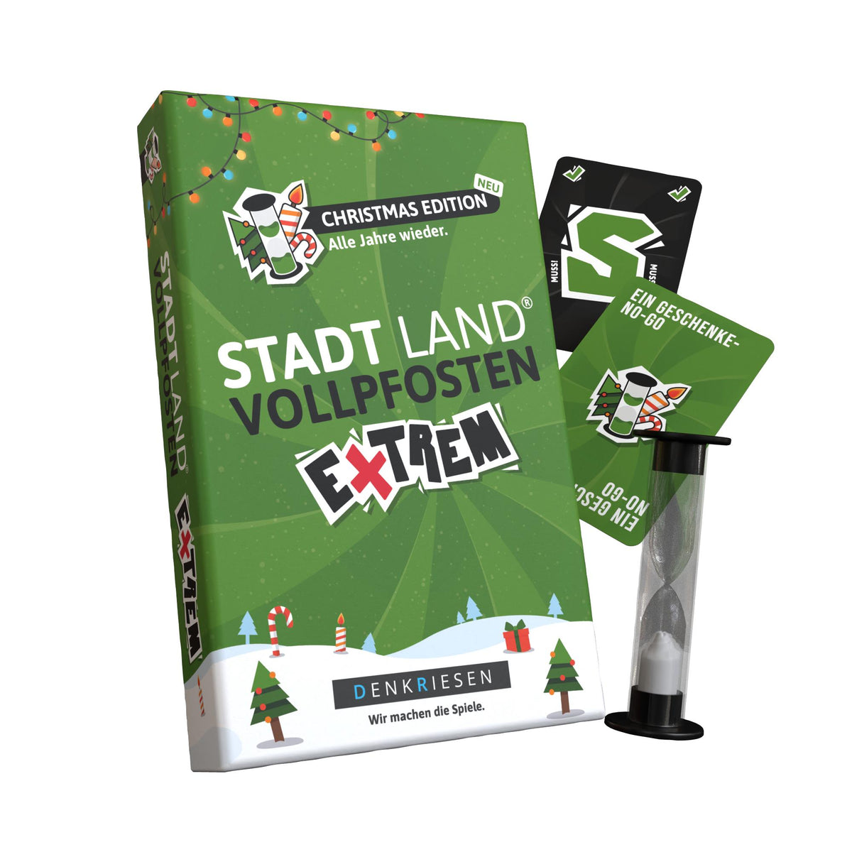 Stadt Land Vollpfosten® | Extrem - Christmas Edition