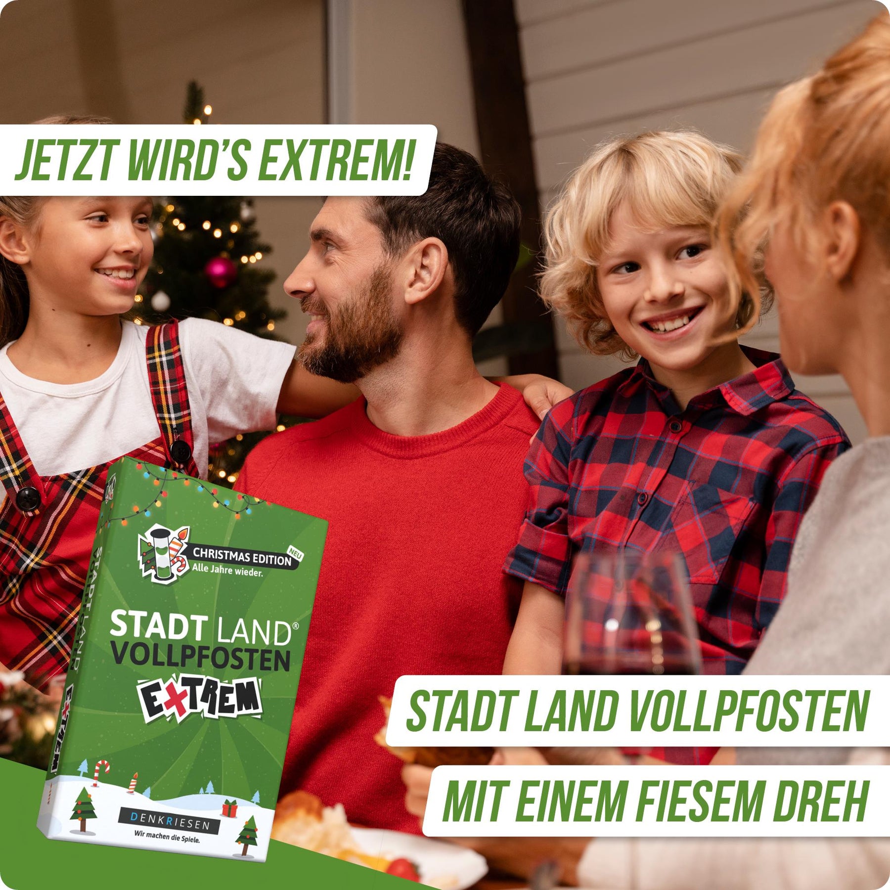 DENKRIESEN - Stadt Land VOLLPFOSTEN® Extrem - Christmas Edition | dai DENKRIESEN - Stadt Land VOLLPFOSTEN® Extrem - Christmas Edition | dai