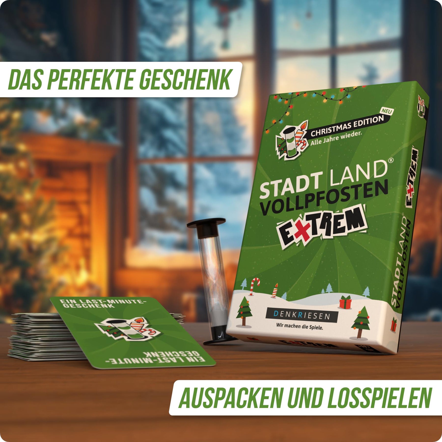 Stadt Land Vollpfosten® | Extrem - Christmas Edition