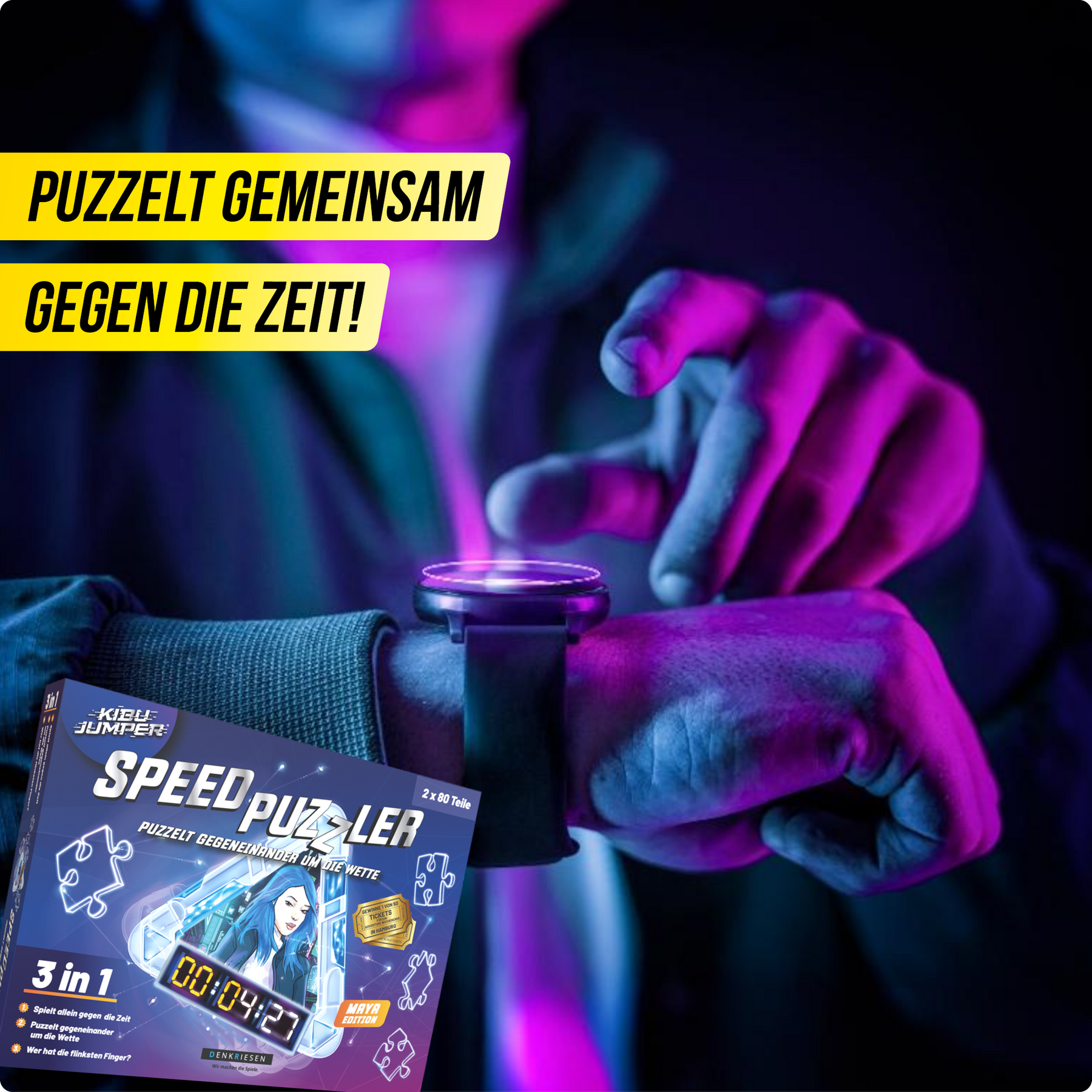 KIBU JUMPER® | Speed Puzzler - Maya Edition