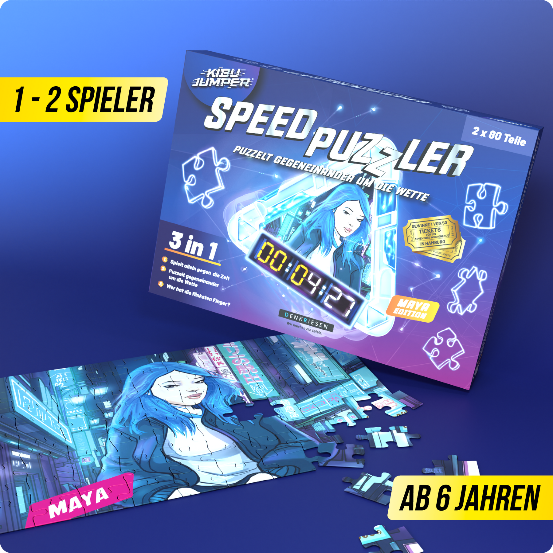 KIBU JUMPER® | Speed Puzzler - Maya Edition