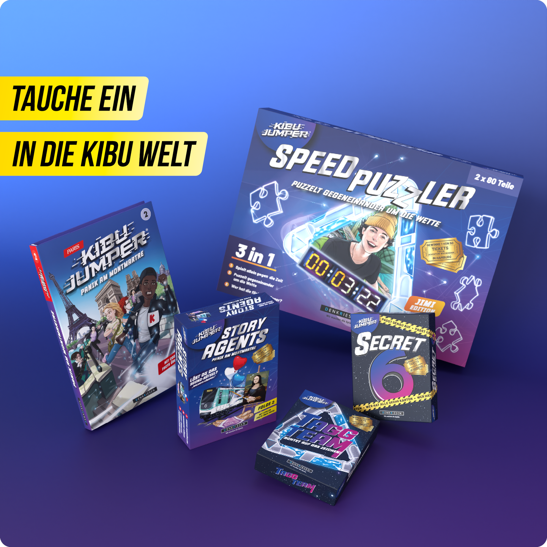 KIBU JUMPER® | Speed Puzzler - Maya Edition