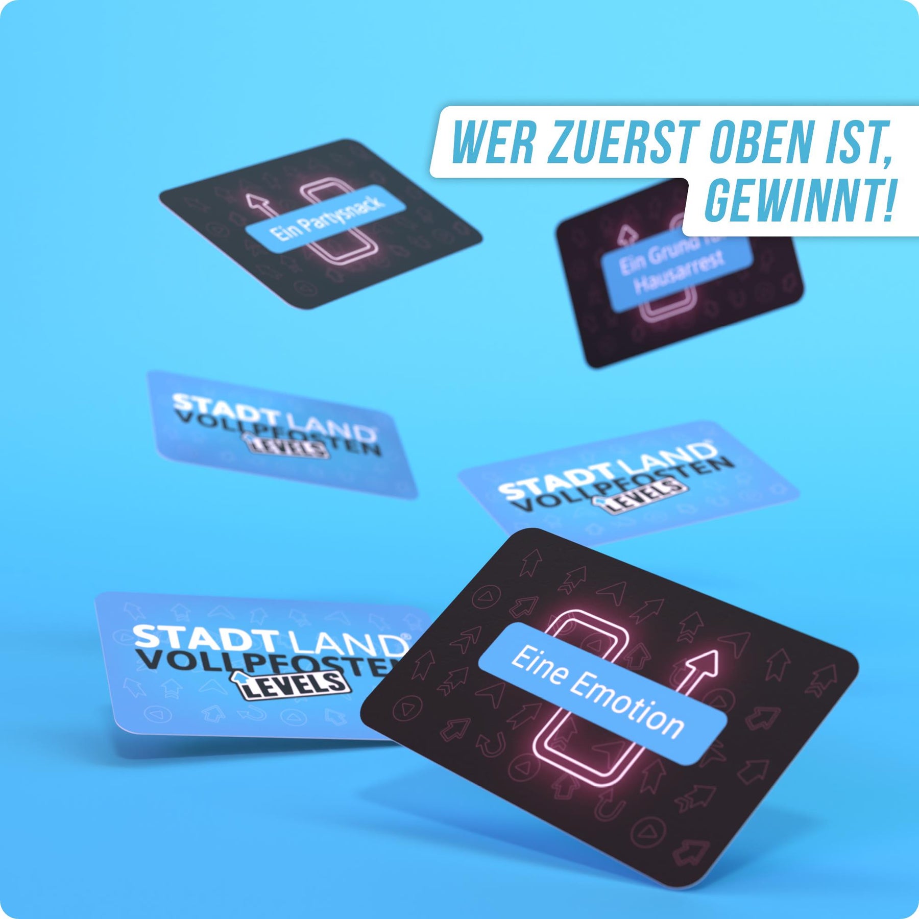 Stadt Land Vollpfosten® Levels | Party Edition