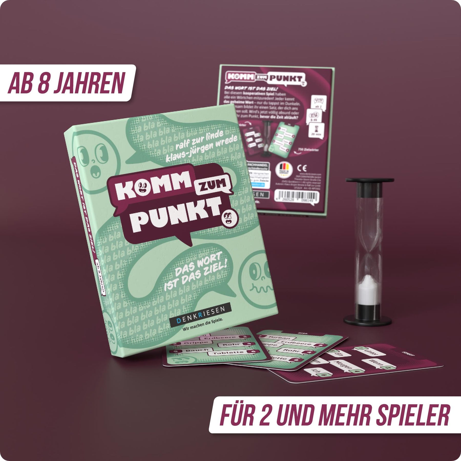 Komm zum Punkt.