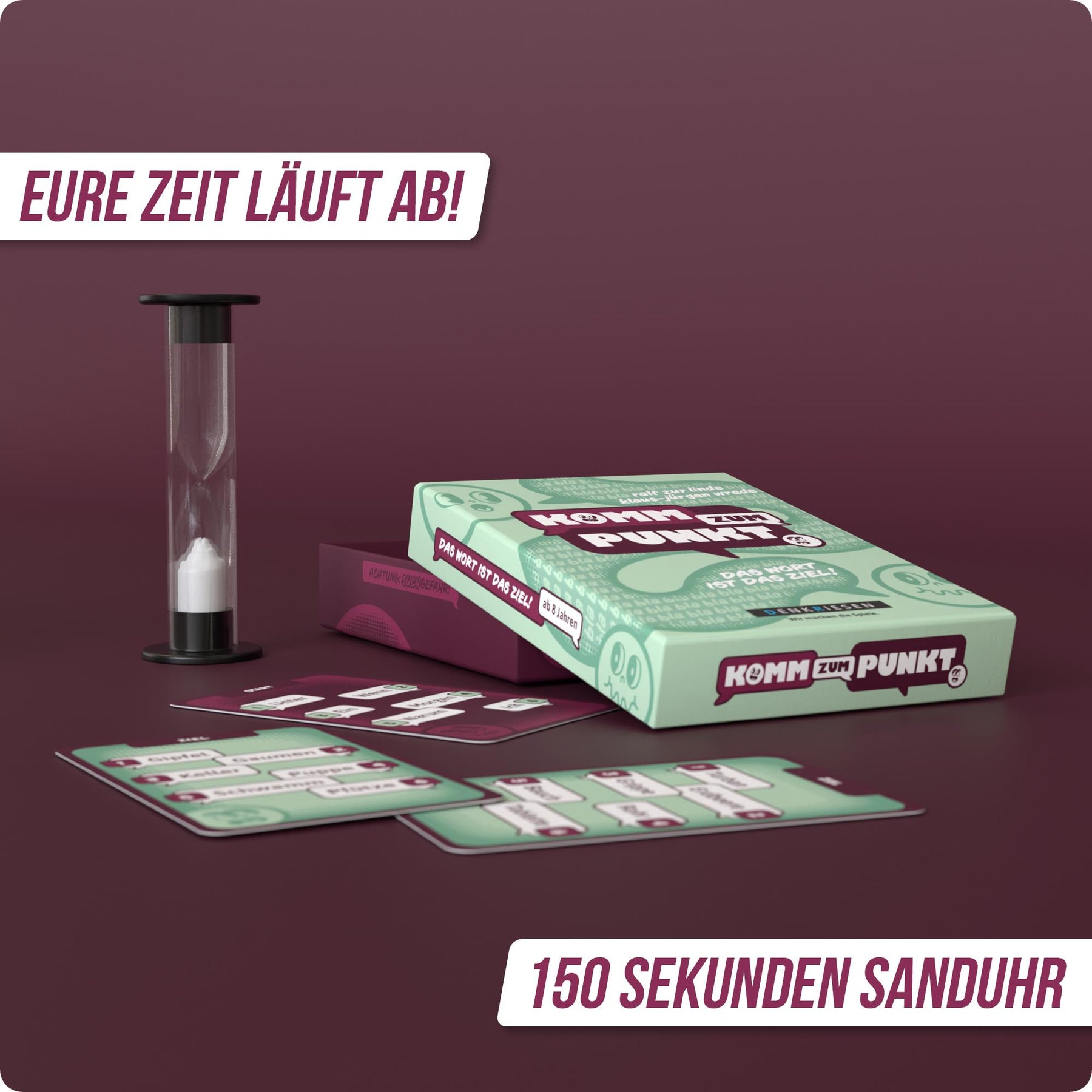 Komm zum Punkt.