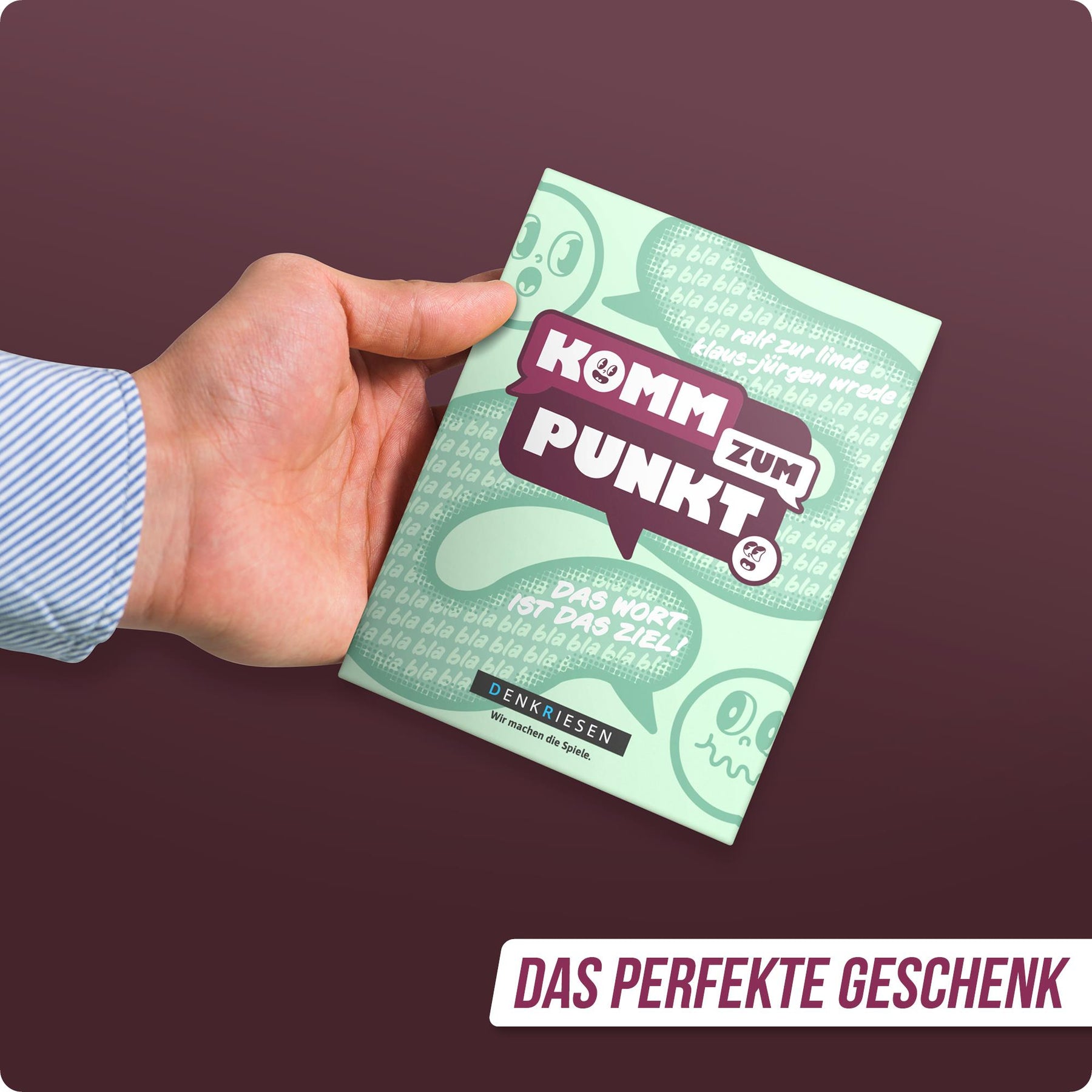 Komm zum Punkt.