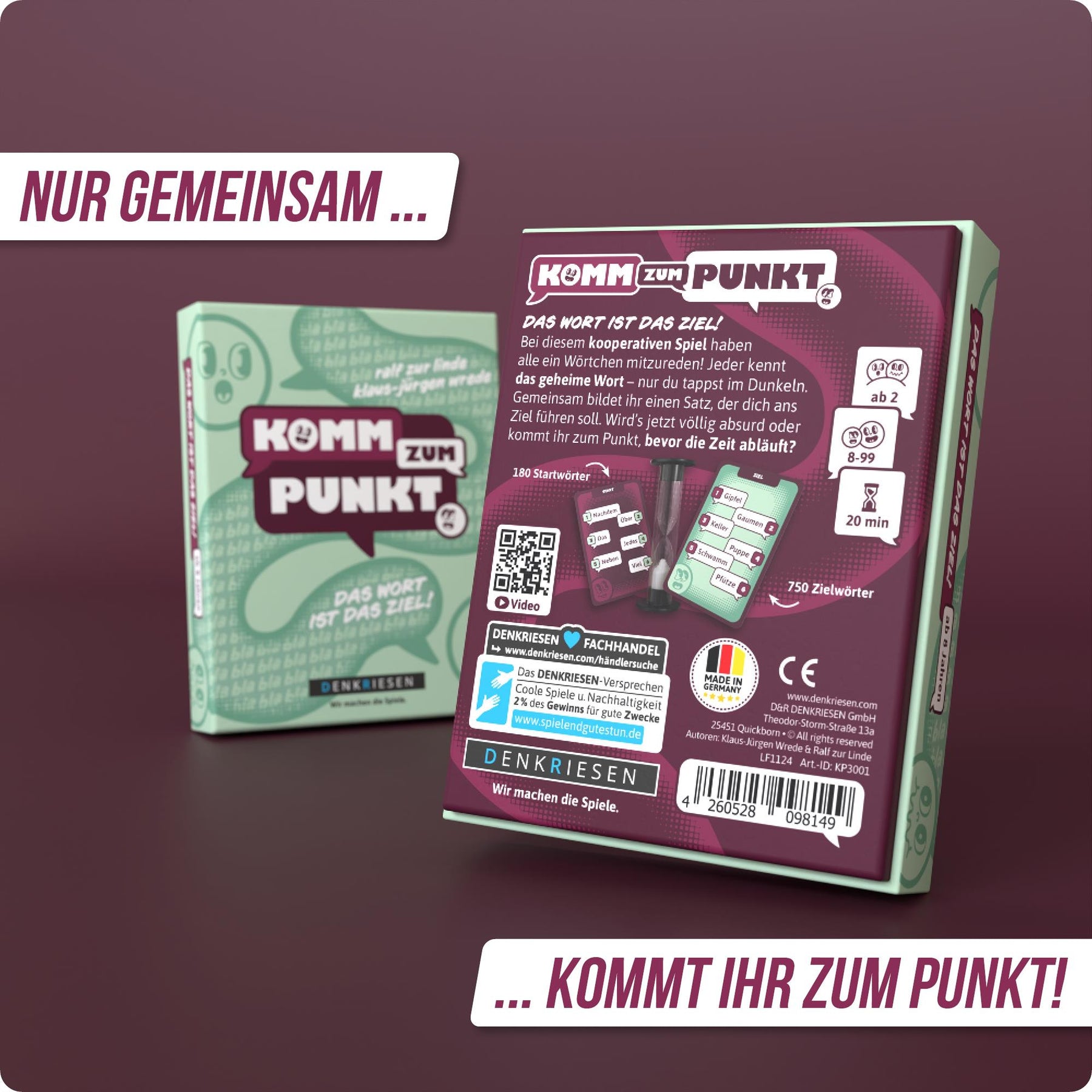 Komm zum Punkt.