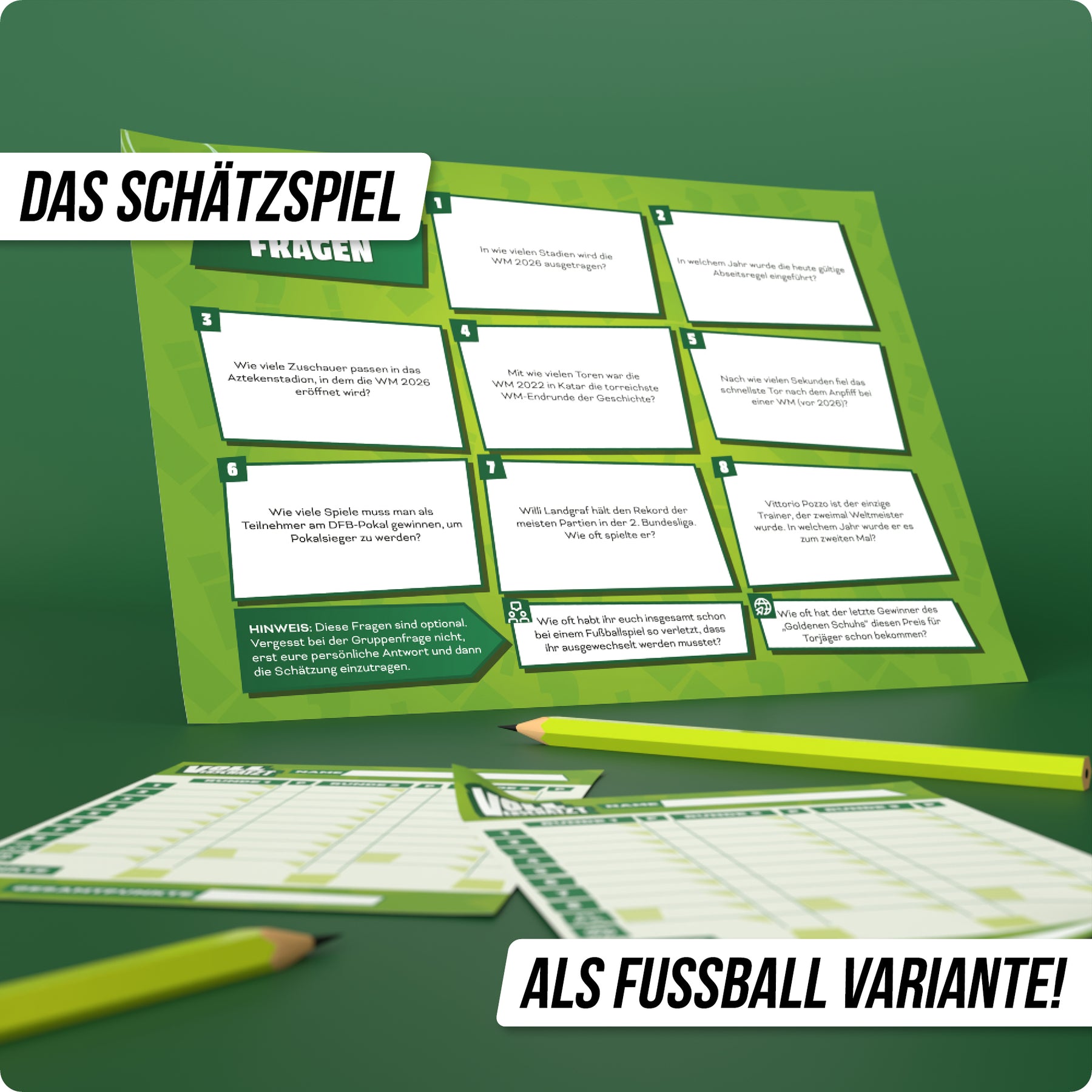 VOLL VERSCHÄTZT | Fussball Edition
