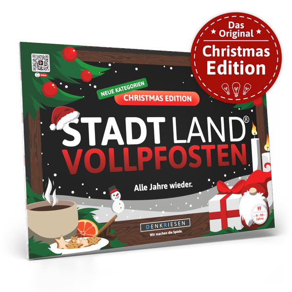 DENKRIESEN - Stadt Land VOLLPFOSTEN® Extrem - Christmas Edition | dai DENKRIESEN - Stadt Land VOLLPFOSTEN® Extrem - Christmas Edition | dai