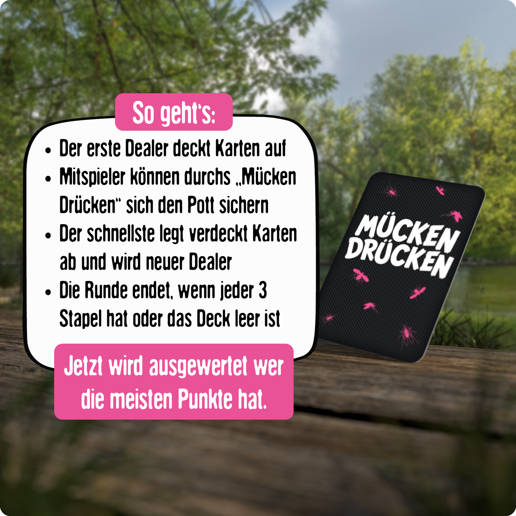 Mücken Drücken