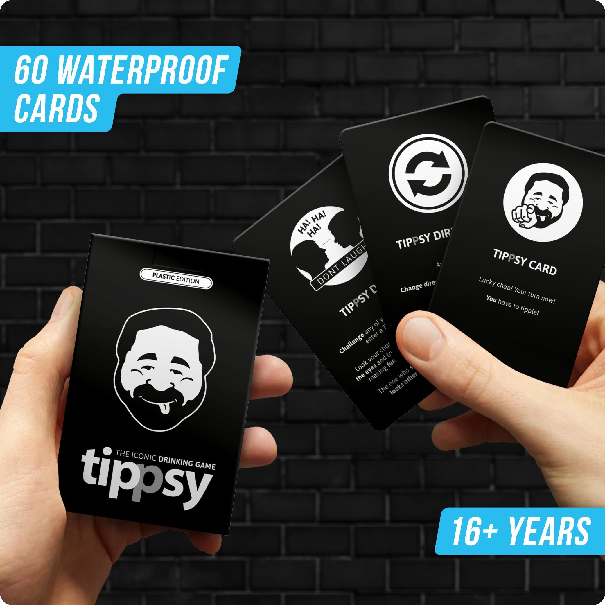 tippsy | English | Waterproof Edition – "The iconic drinking game."