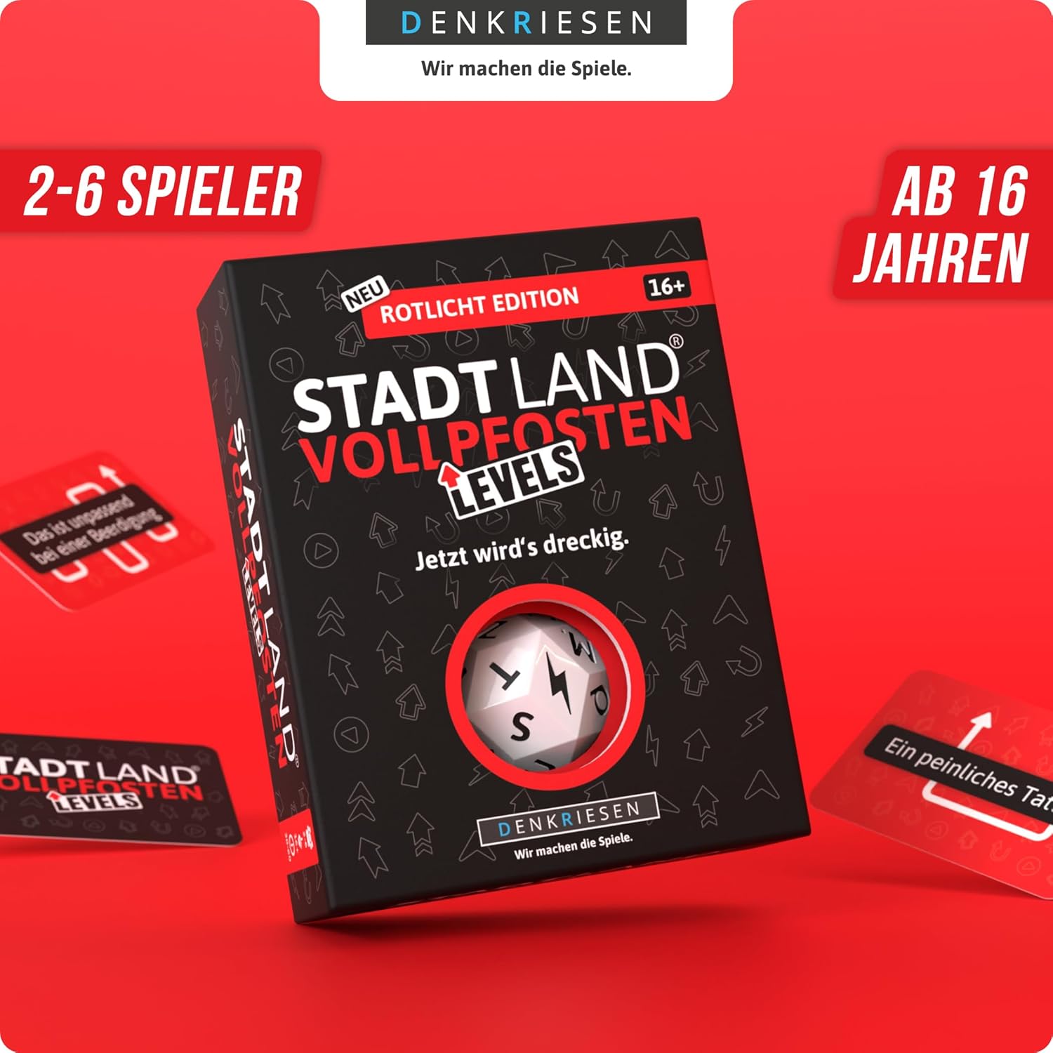 Stadt Land Vollpfosten® Levels | Rotlicht Edition