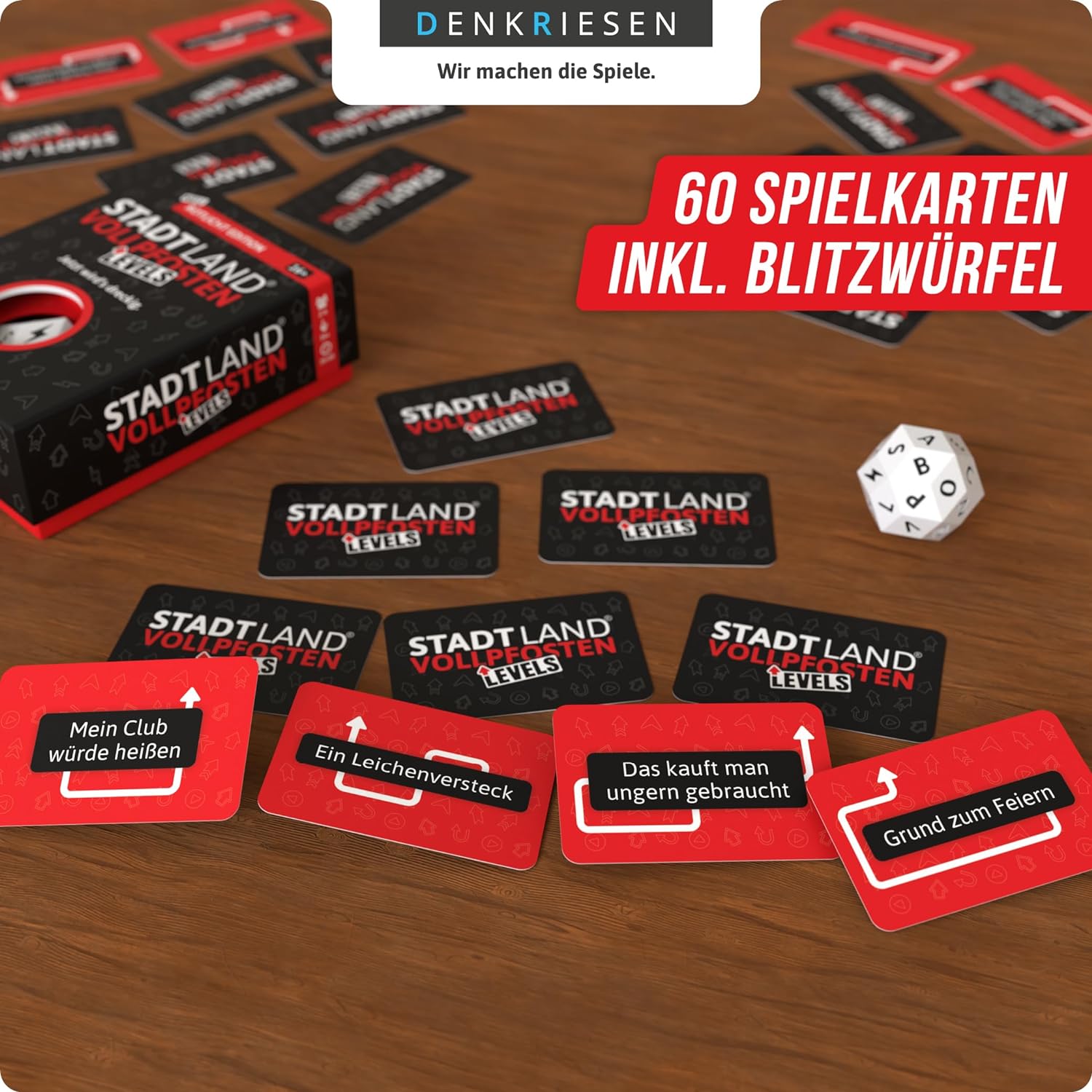 Stadt Land Vollpfosten® Levels | Rotlicht Edition