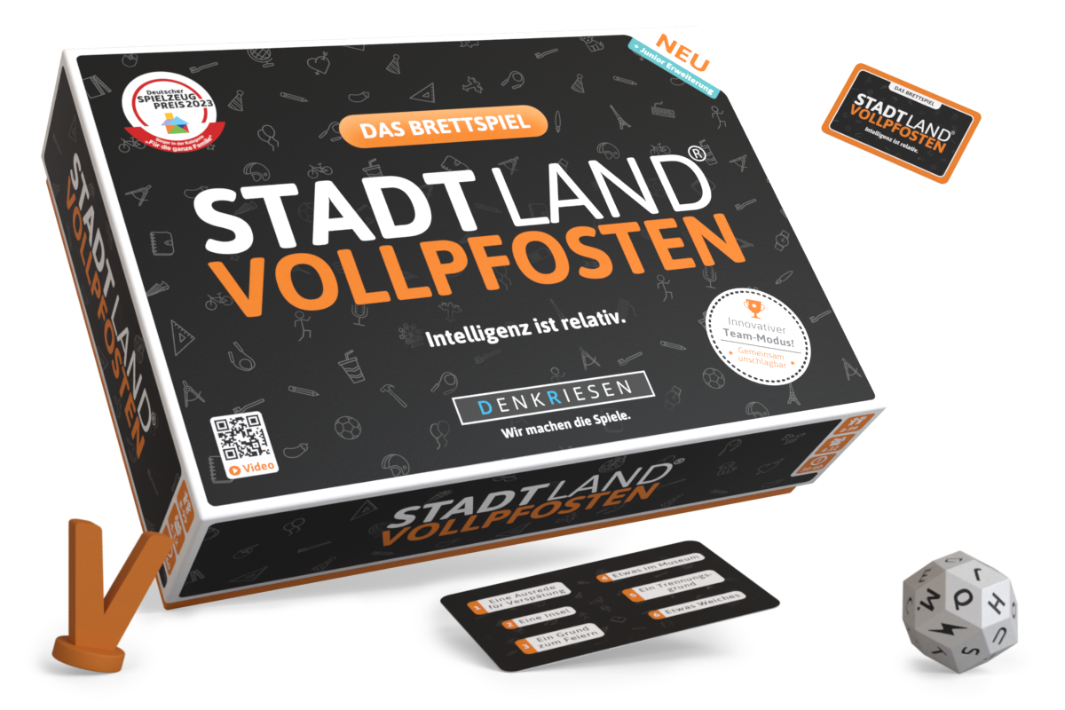 Stadt Land Vollpfosten Brettspiel