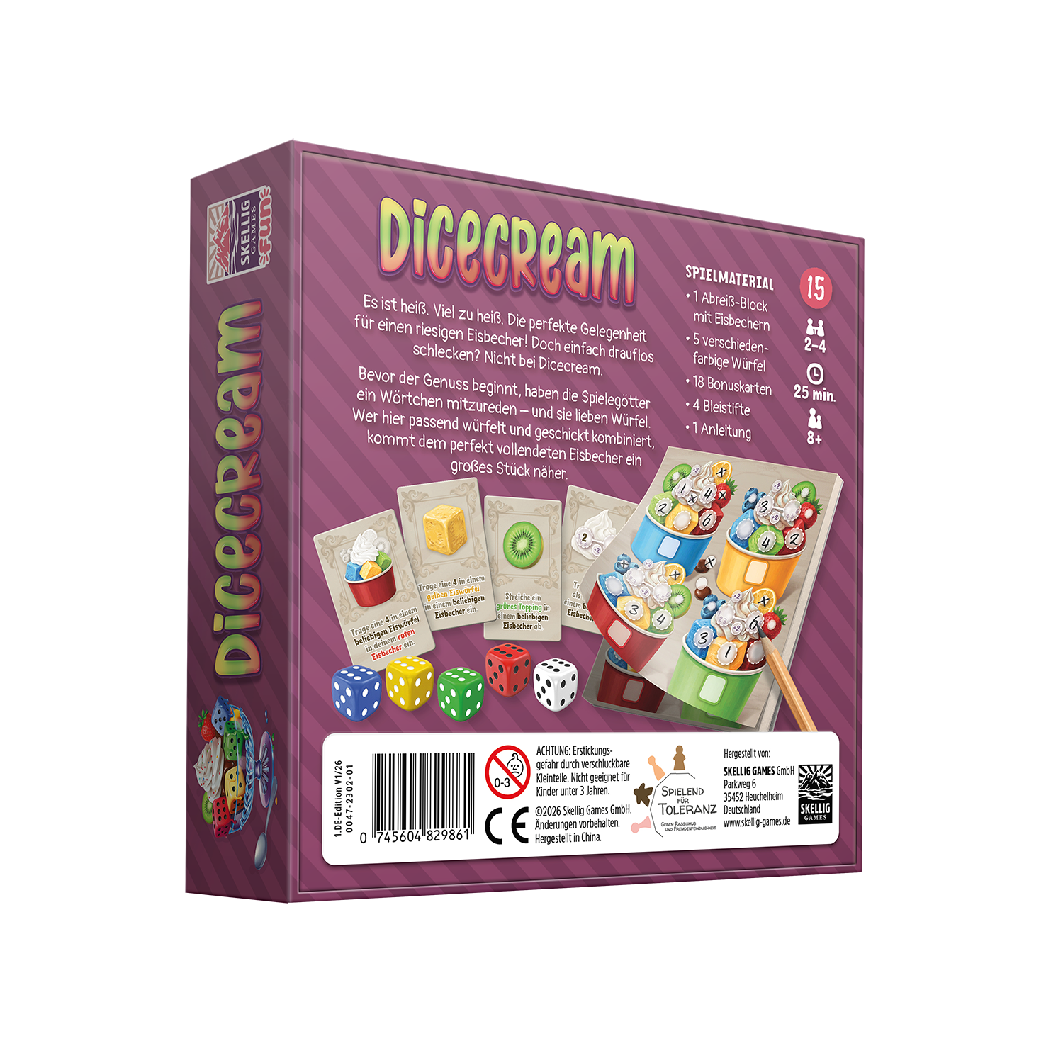 Dicecream