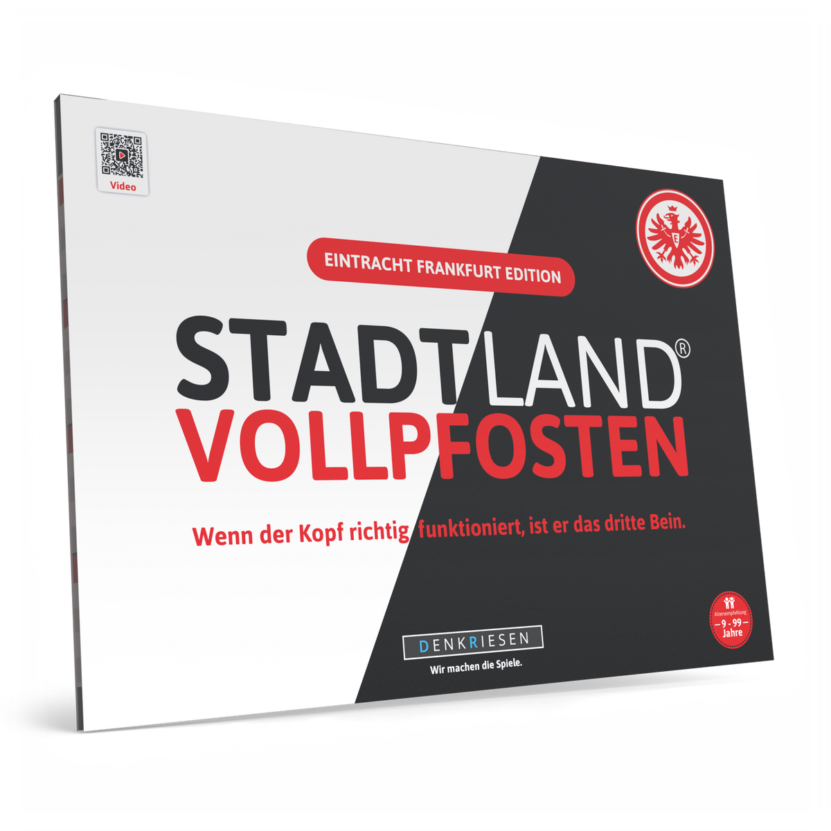 Stadt Land Vollpfosten® Spielblock | Eintracht Frankfurt Edition