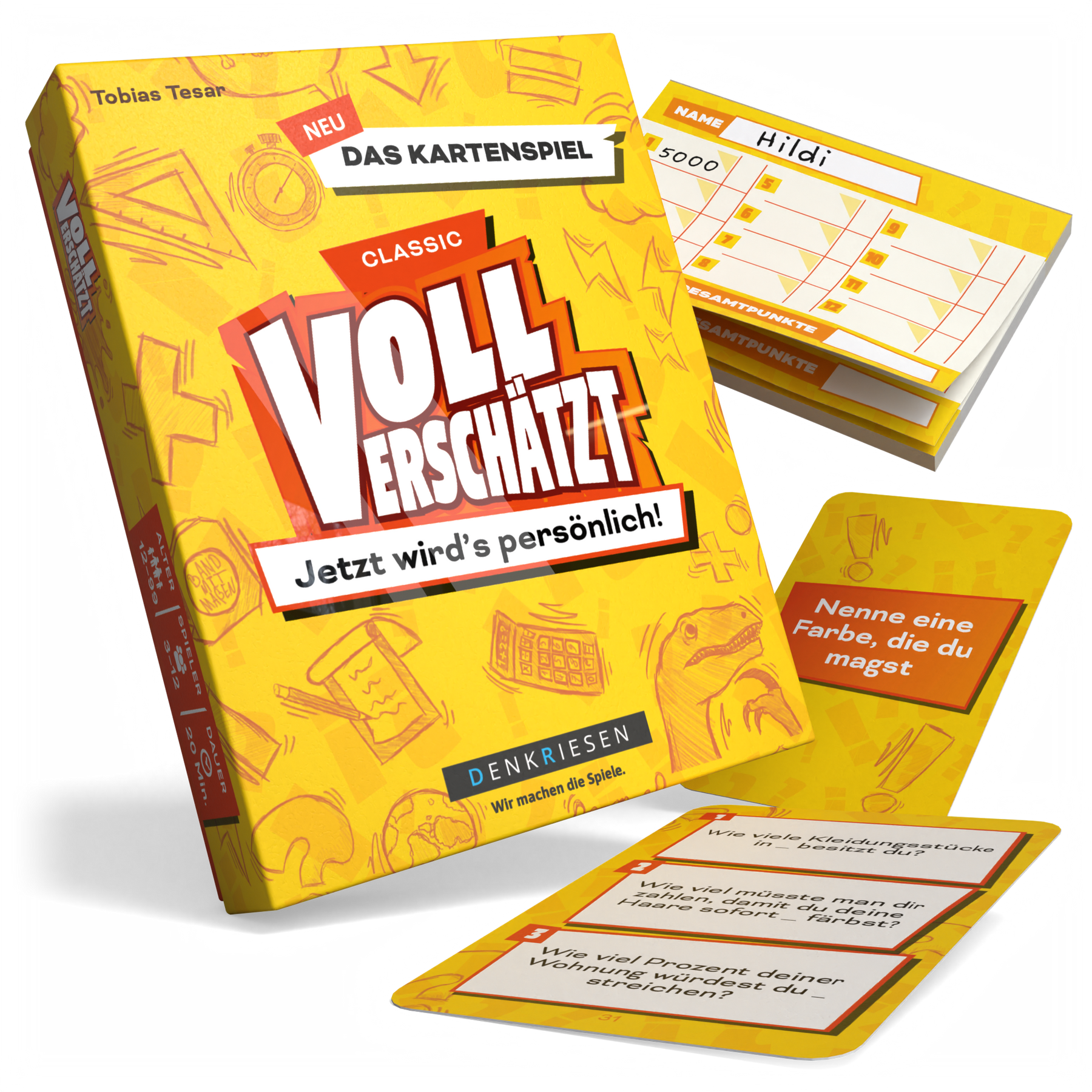 VOLL VERSCHÄTZT Kartenspiel | Classic Edition