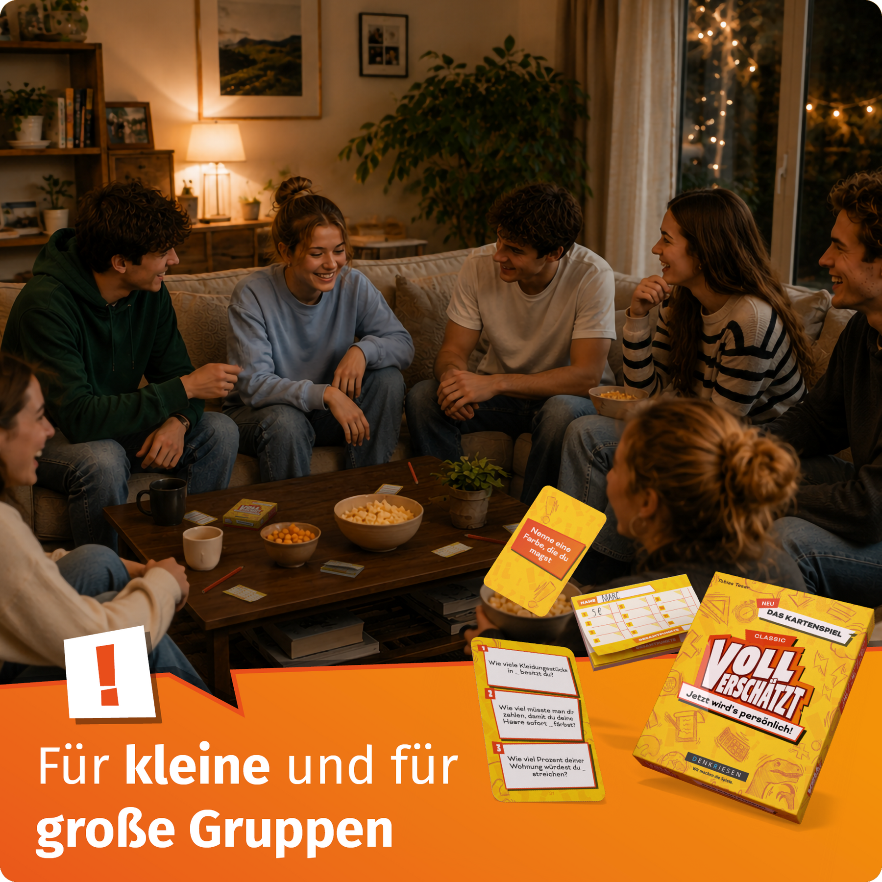 VOLL VERSCHÄTZT Kartenspiel | Classic Edition