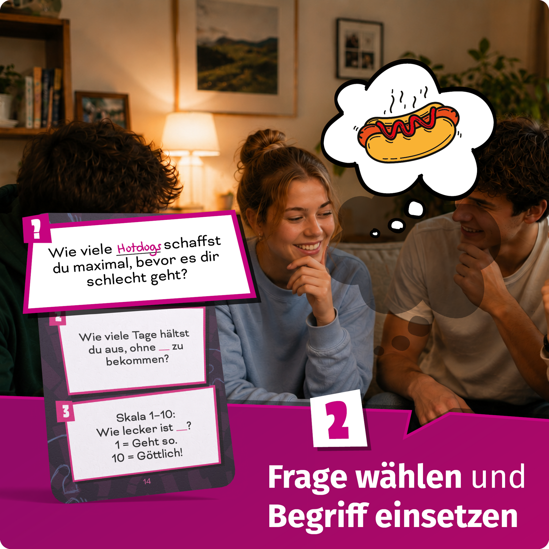 VOLL VERSCHÄTZT Kartenspiel | Party Edition