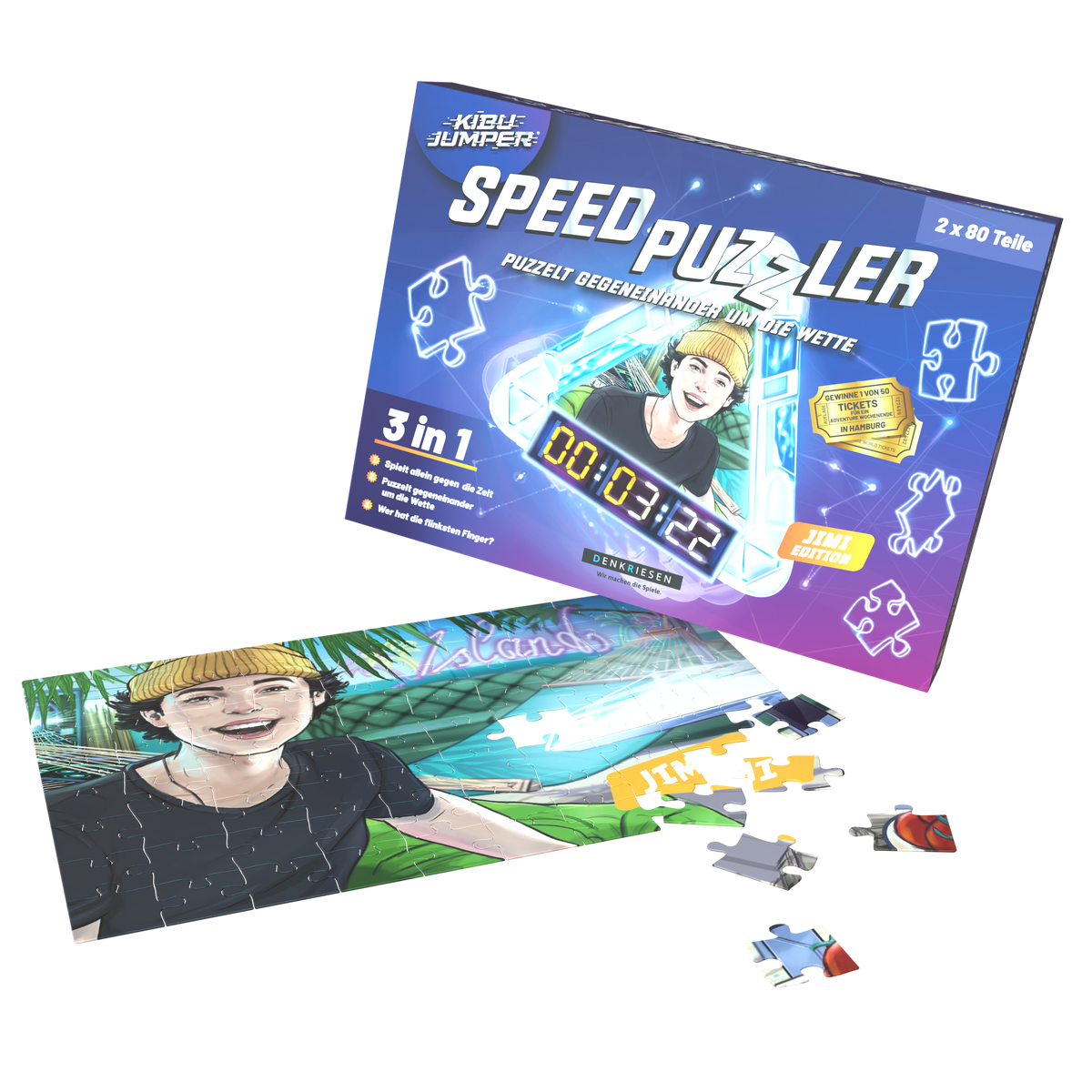 KIBU JUMPER® | Speed Puzzler - Jimi Edition