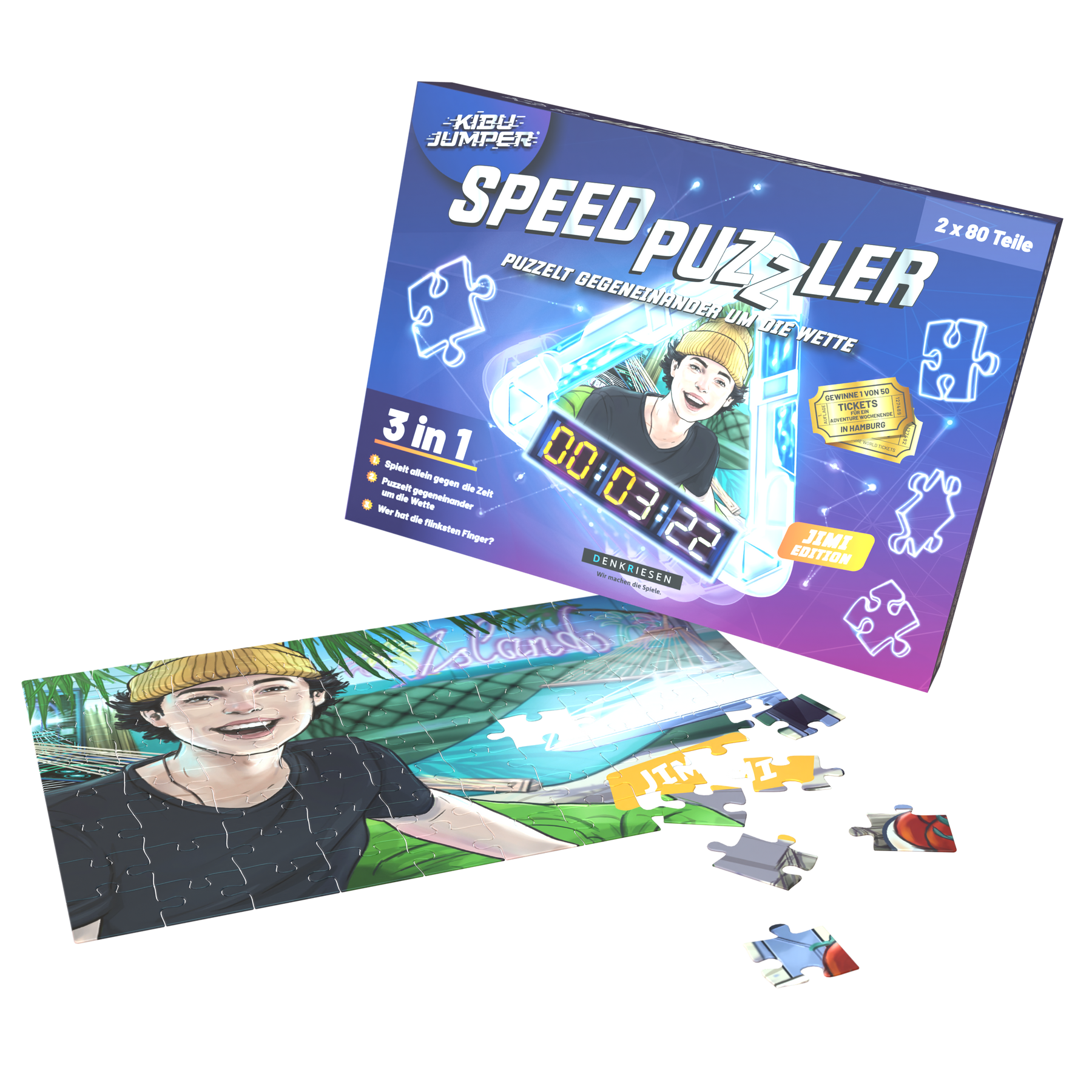 KIBU JUMPER® | Speed Puzzler - Jimi Edition