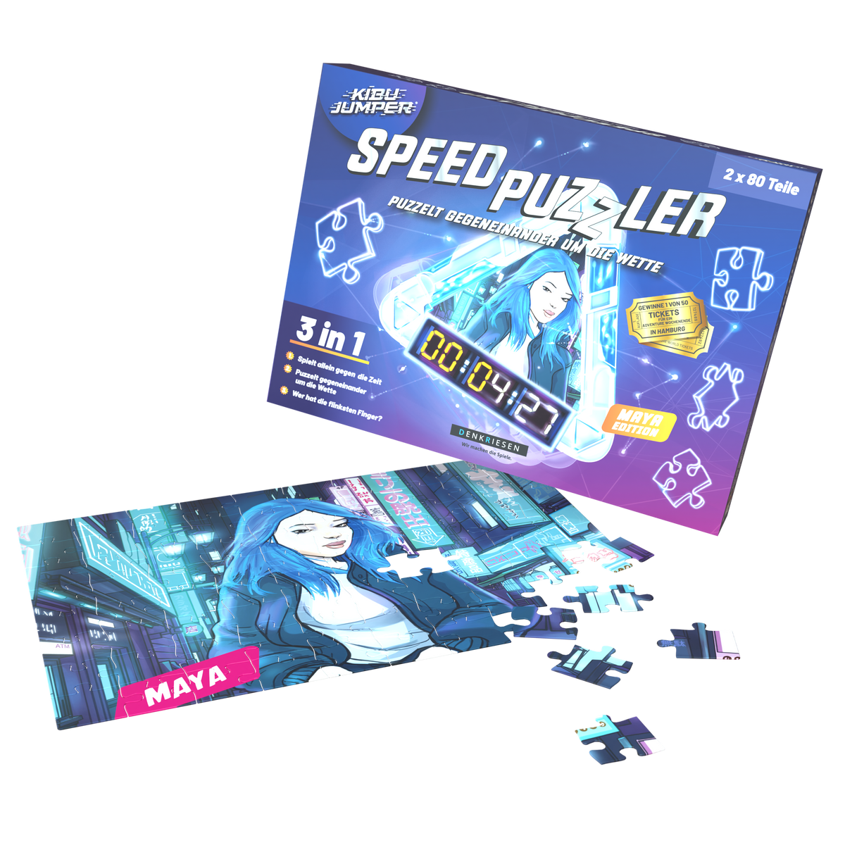 KIBU JUMPER® | Speed Puzzler - Maya Edition