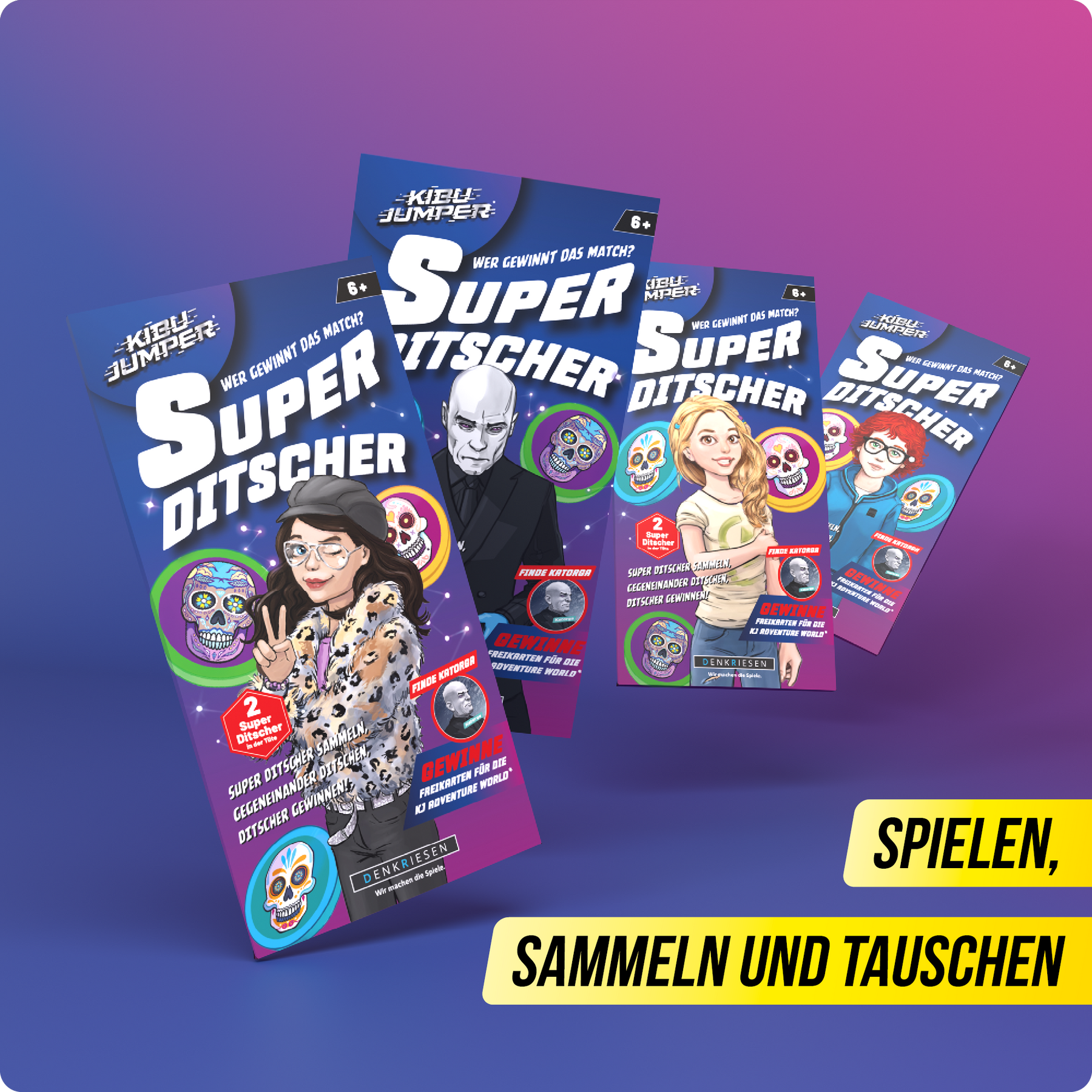 DENKRIESEN - KIBU Jumper® – Speed Puzzler – Jimi Edition: Jimi Edition DENKRIESEN - KIBU Jumper® – Speed Puzzler – Jimi Edition: Jimi Edition