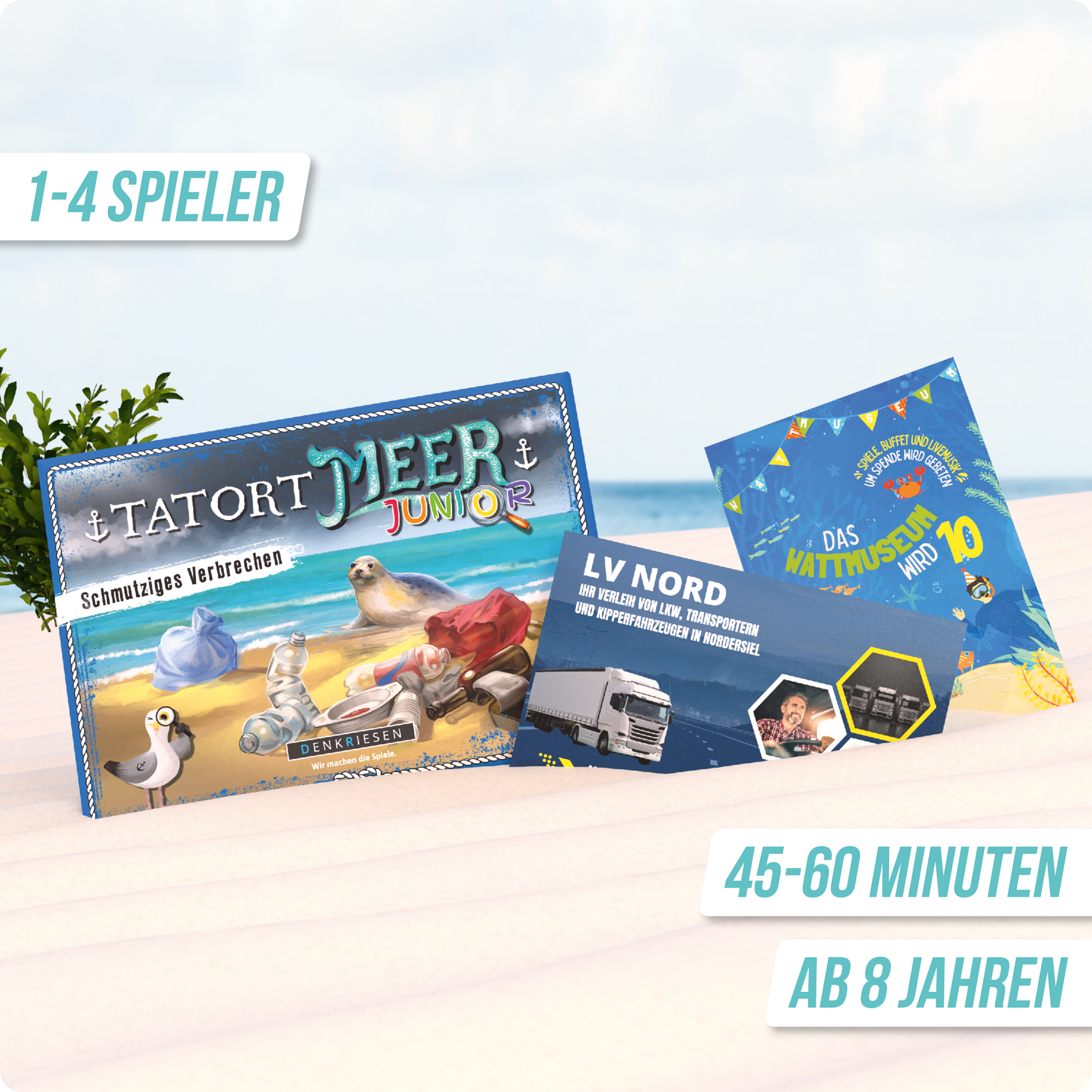 Spar-Set Tatort Meer | Möwe