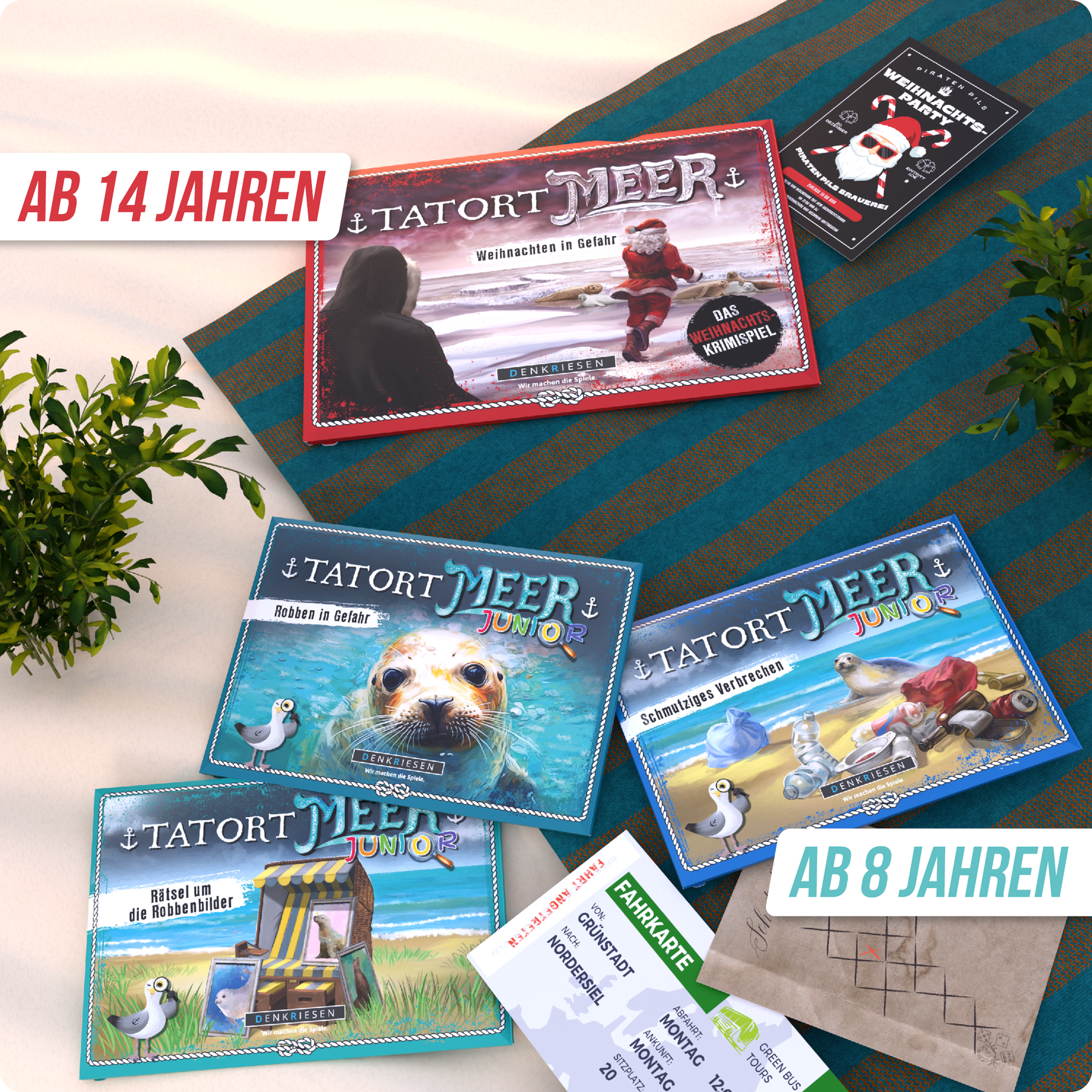 Spar-Set Tatort Meer | Möwe