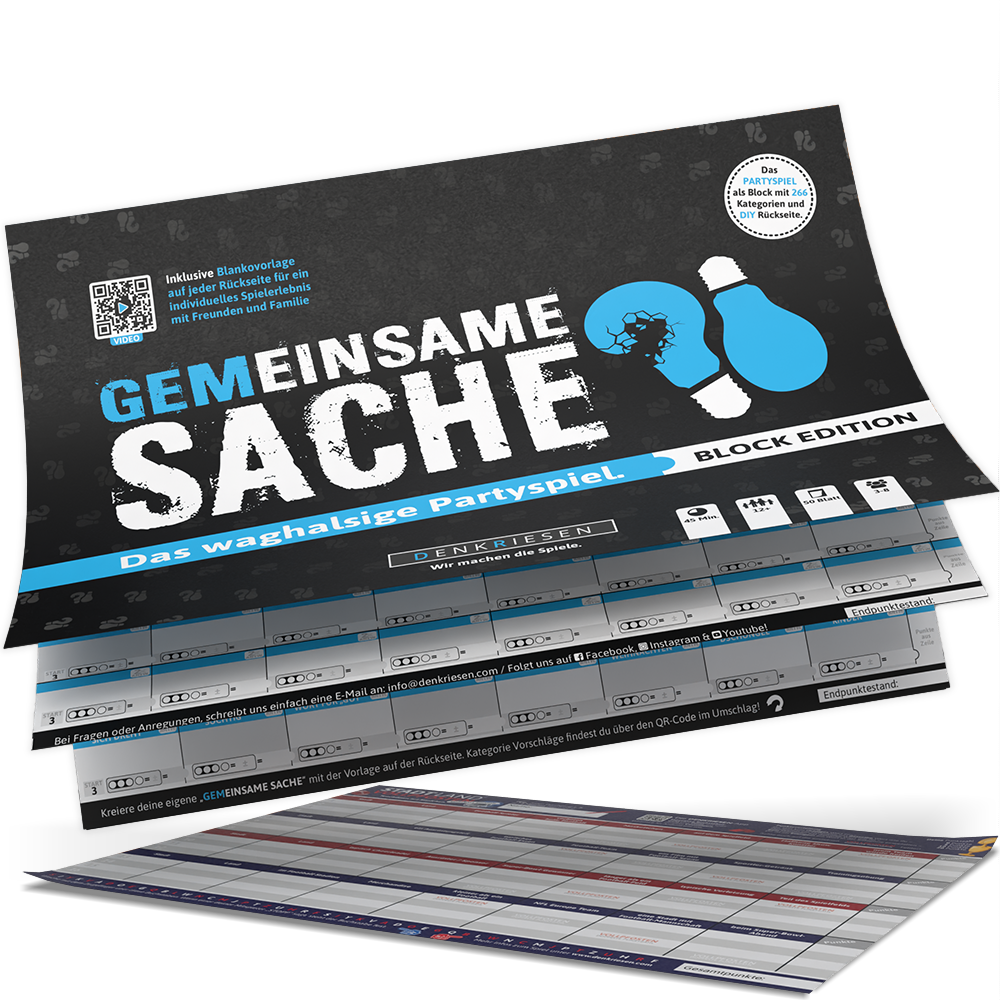 PARTYFIEBER | GEMEINSAME SACHE - Block Edition