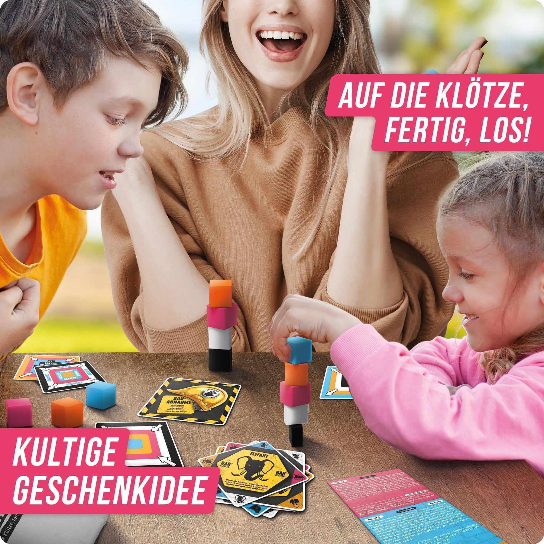 Ranklotzen® | 6 Spieler Edition + Klötzchen Erweiterungsset