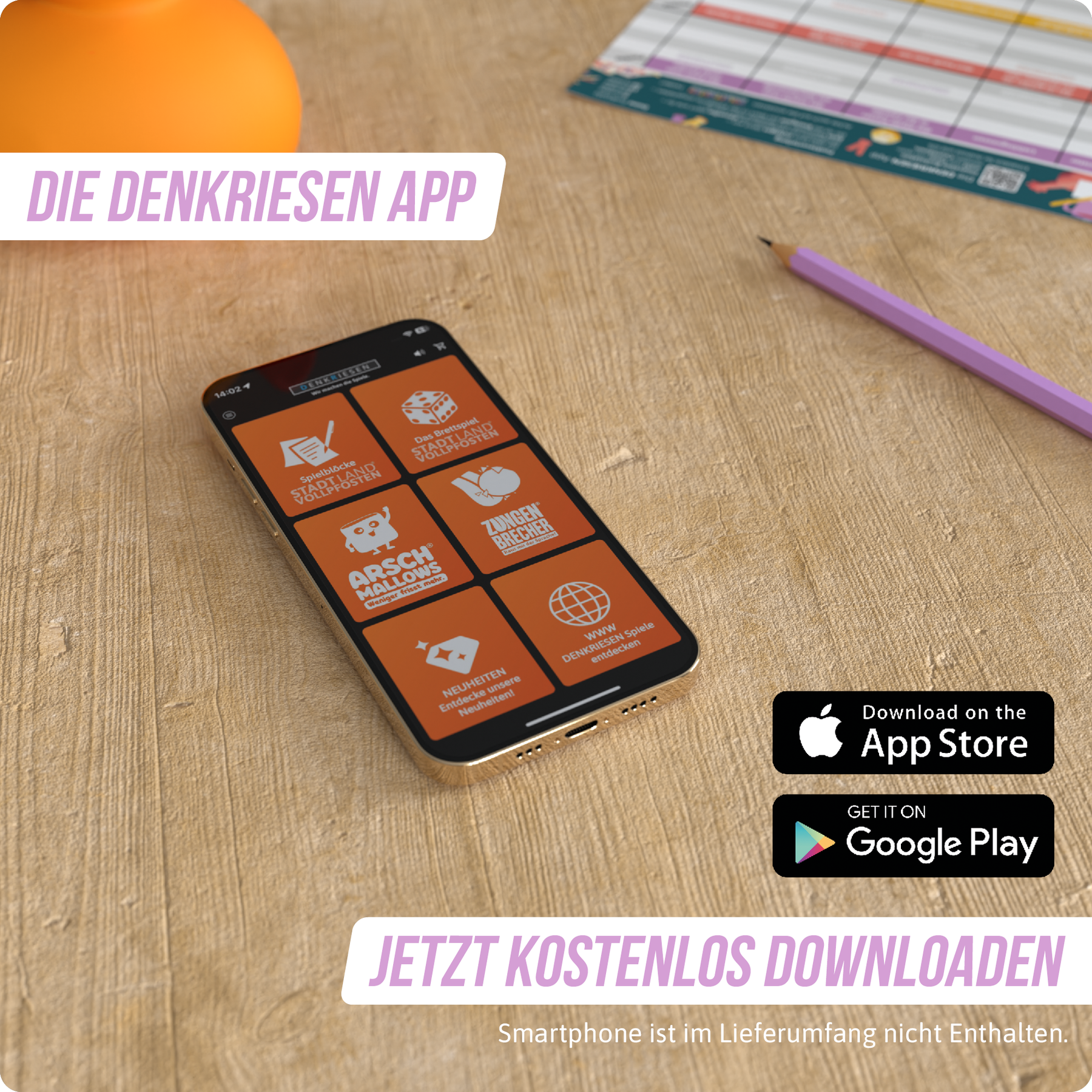 Stadt Land Vollpfosten® Spielblock | Family Edition