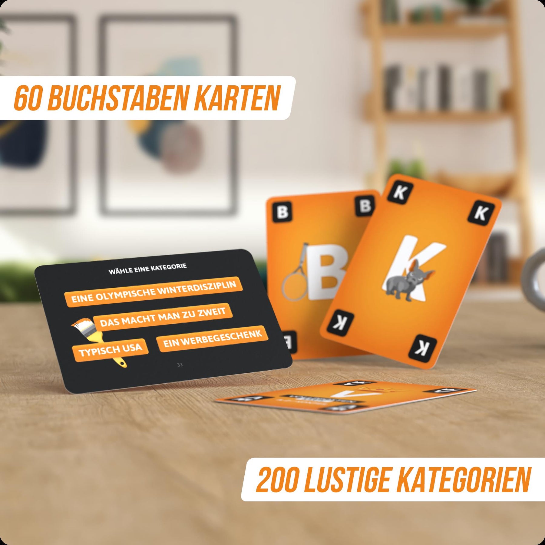 Stadt Land Vollpfosten® Kartenspiel | Classic Edition