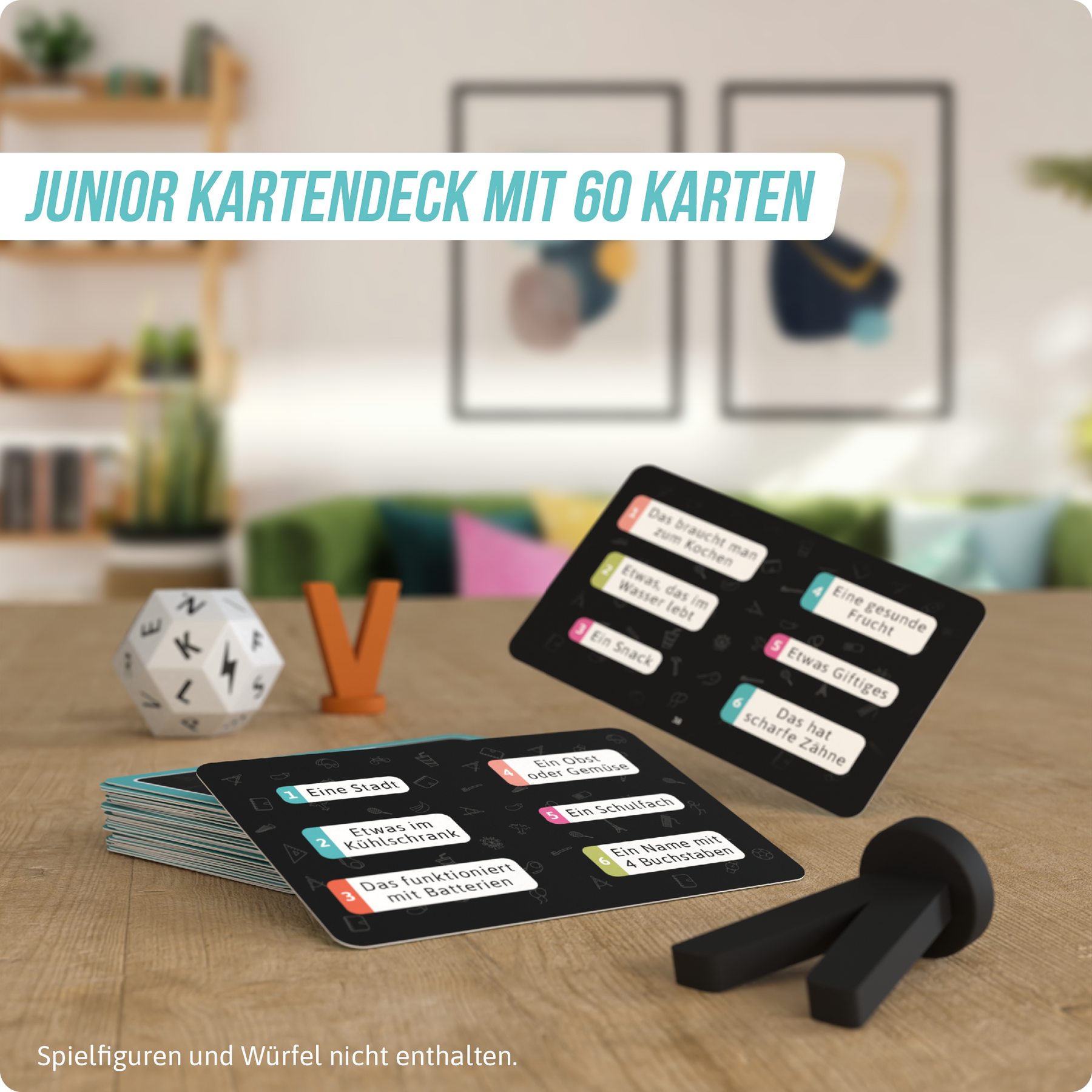 Stadt Land Vollpfosten® Das Brettspiel | Junior Erweiterung
