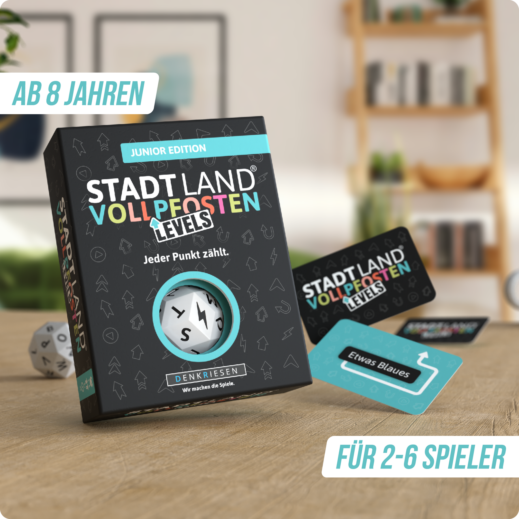 Stadt Land Vollpfosten® Levels | Junior Edition