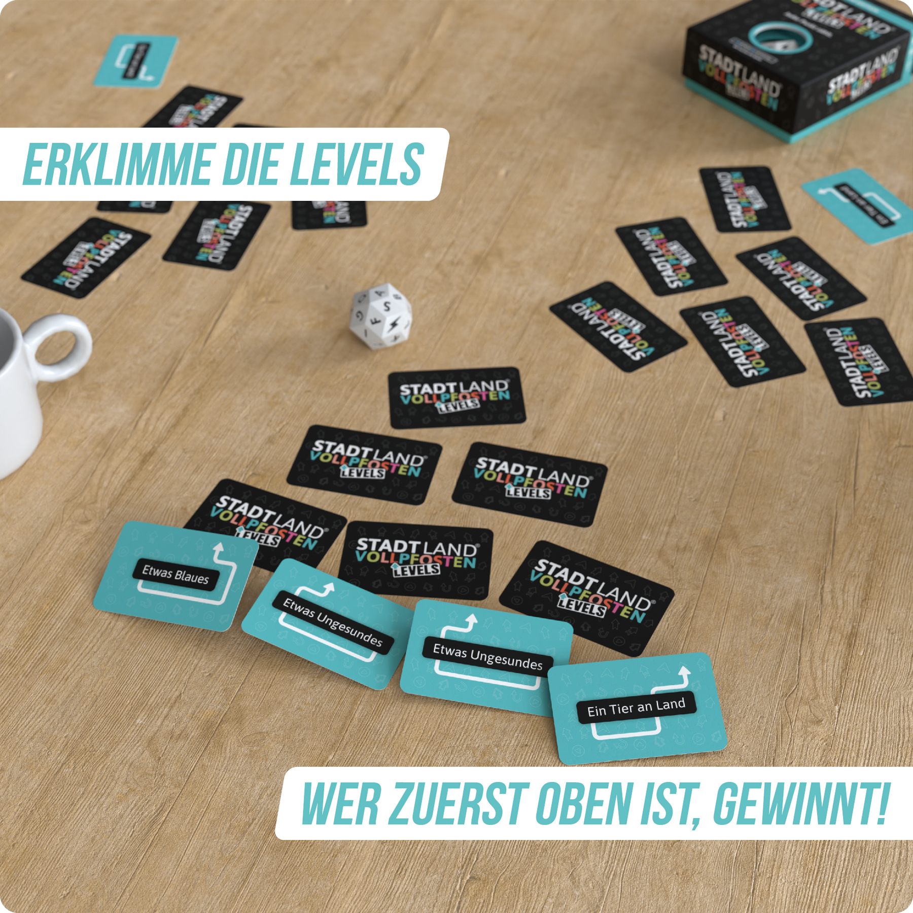 Stadt Land Vollpfosten® Levels | Junior Edition