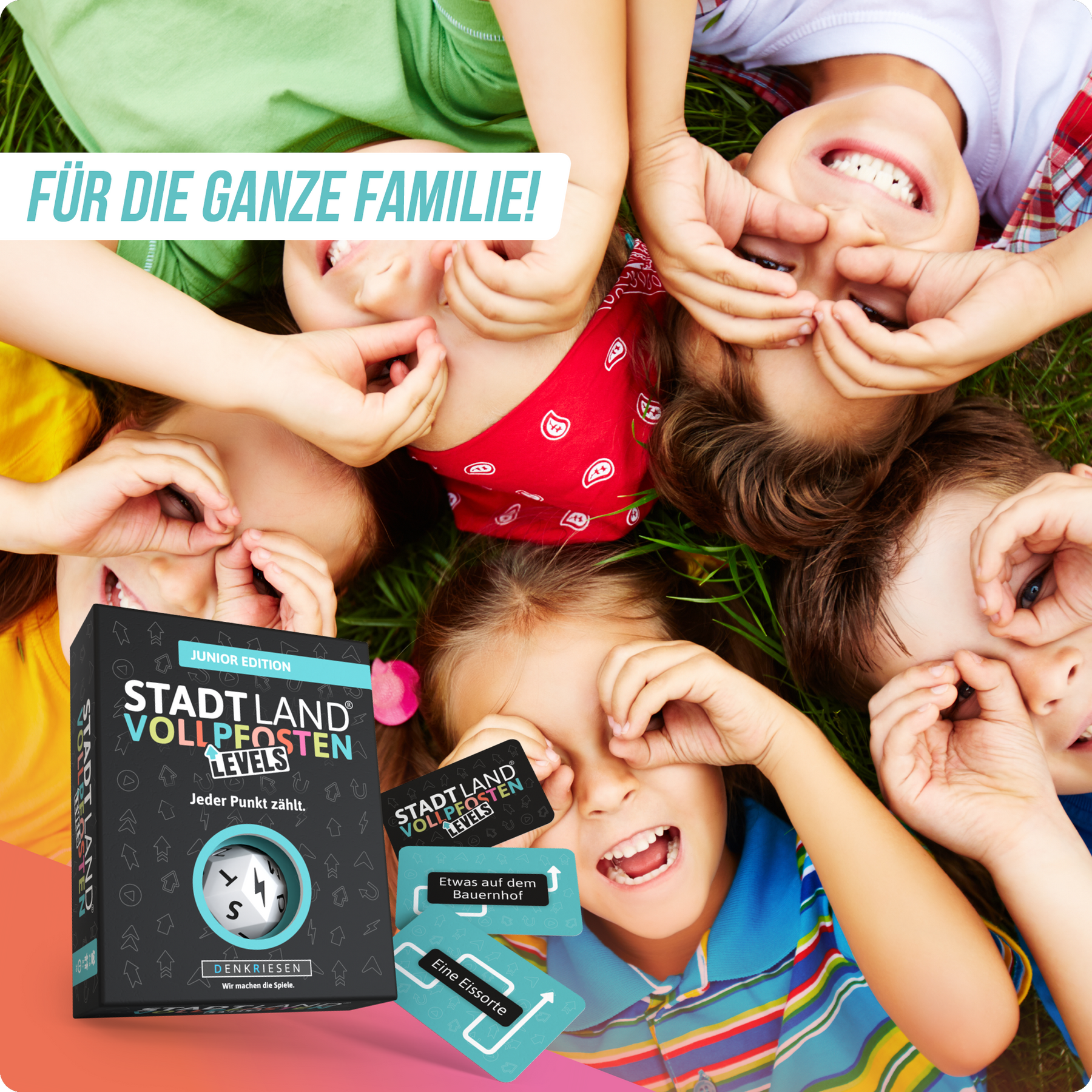 Stadt Land Vollpfosten® Levels | Junior Edition