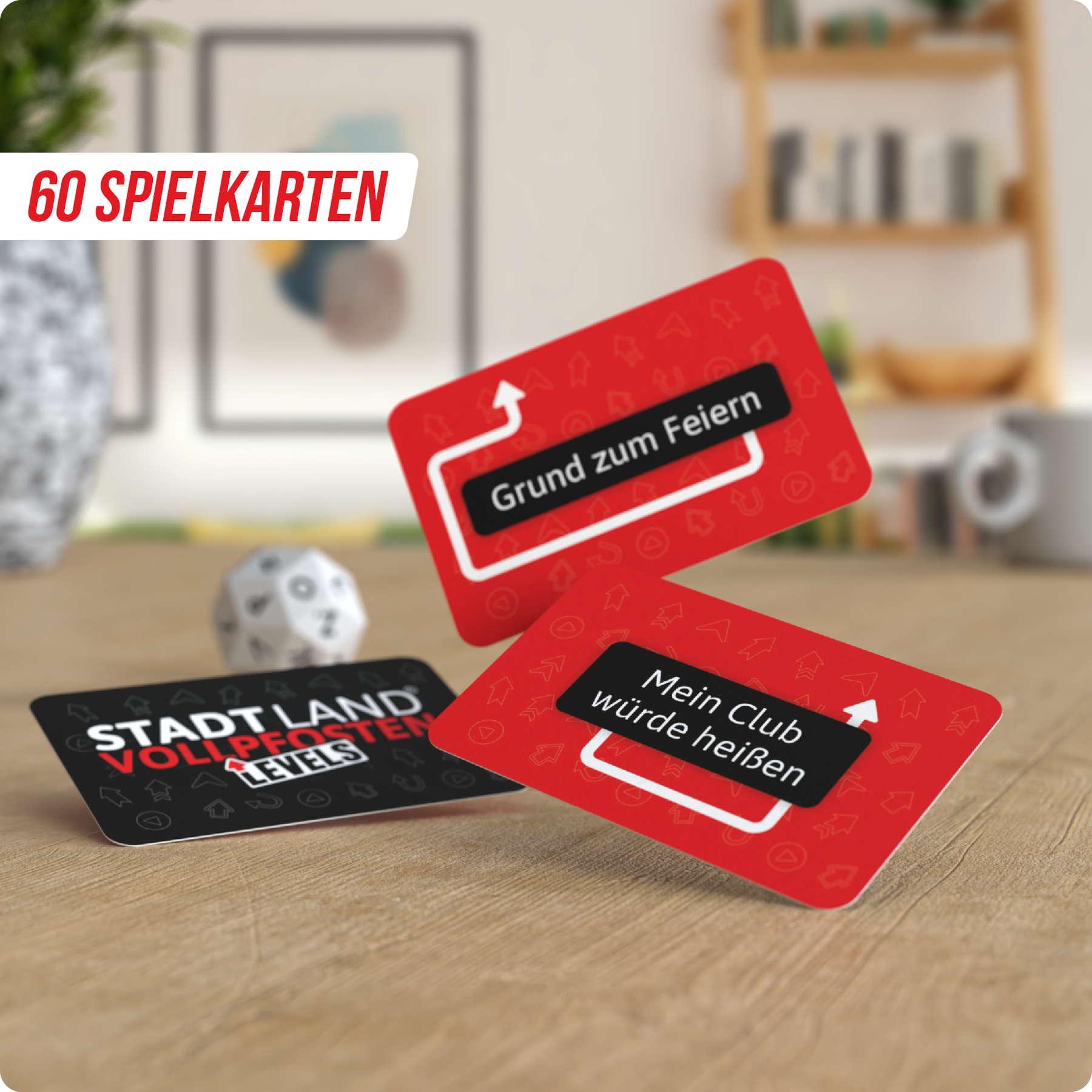 Stadt Land Vollpfosten® Levels | Rotlicht Edition