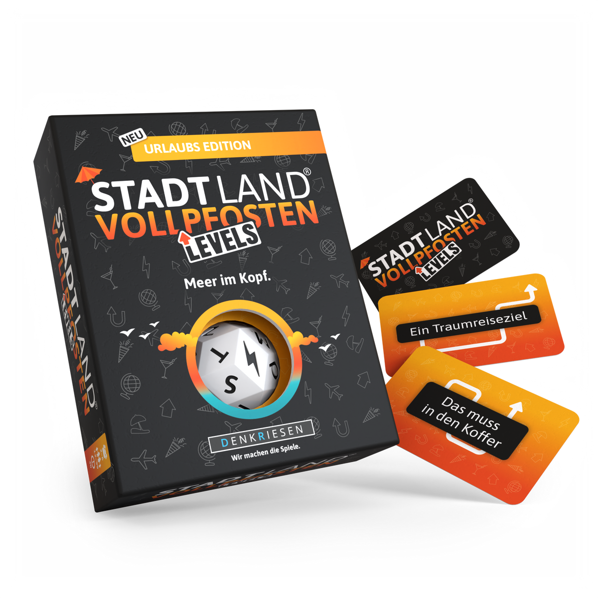 Stadt Land Vollpfosten® Levels | Urlaubs Edition