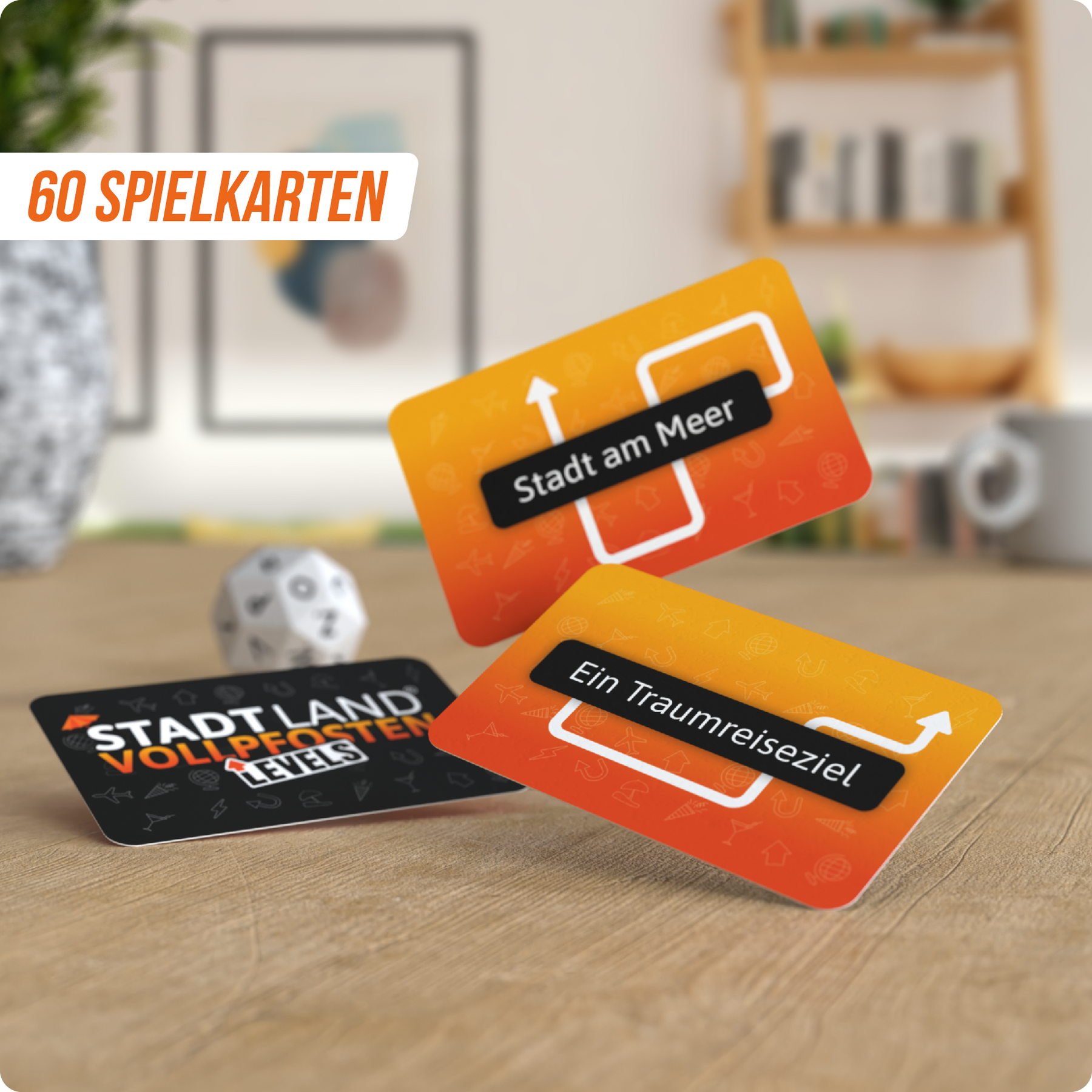 Stadt Land Vollpfosten® Levels | Urlaubs Edition