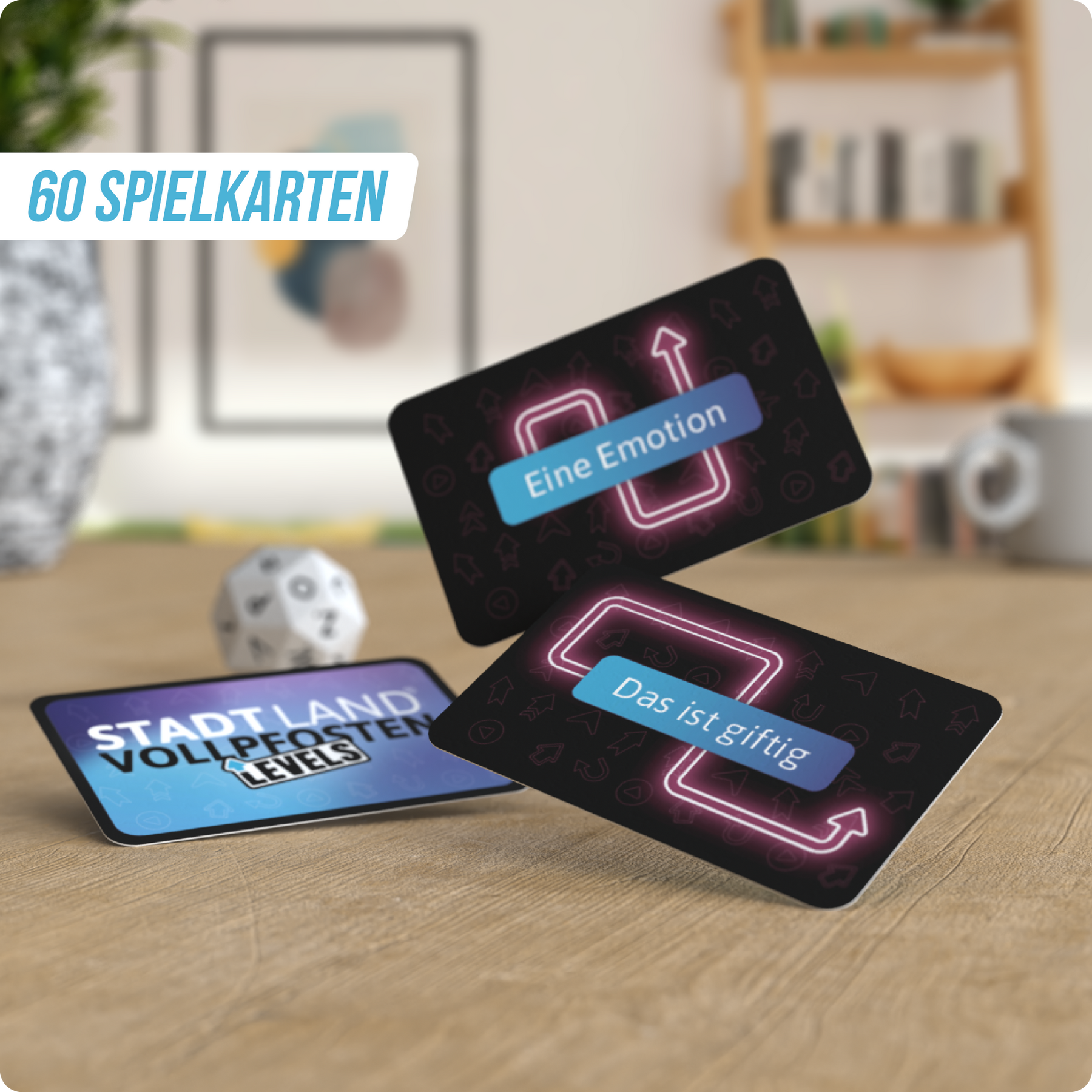 Stadt Land Vollpfosten® Levels | Party Edition