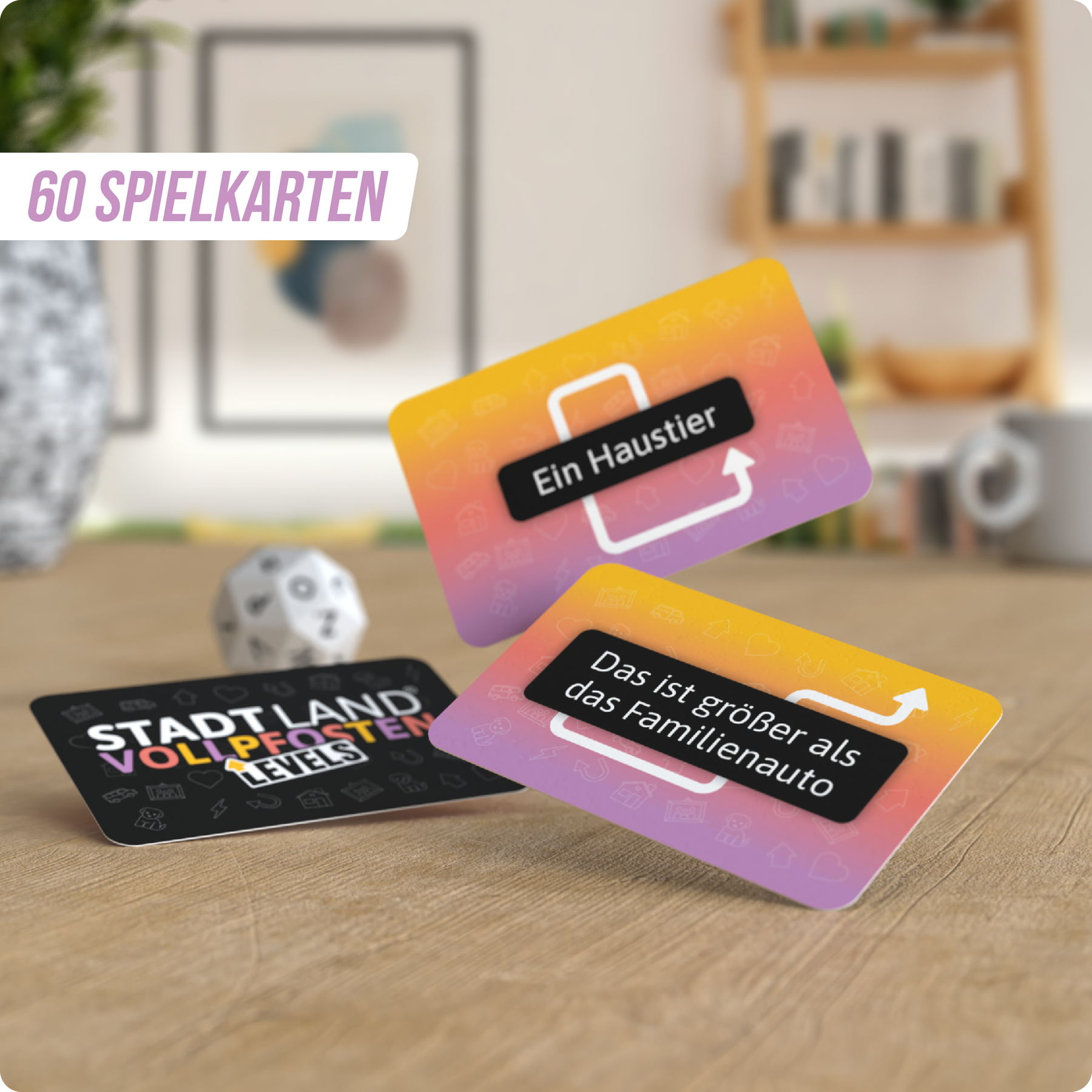 Stadt Land Vollpfosten® Levels | Family Edition