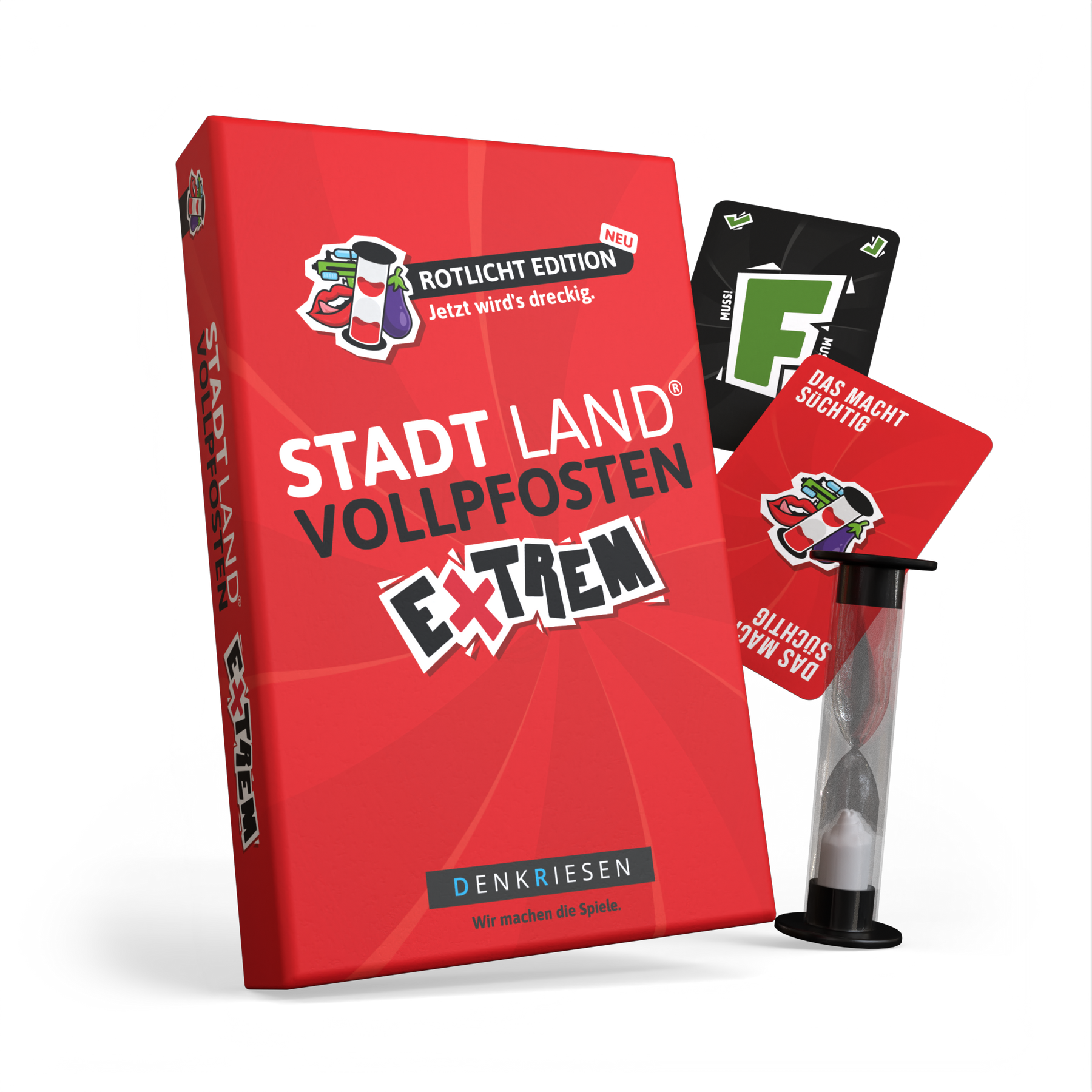 Stadt Land Vollpfosten® Extrem | Rotlicht Edition