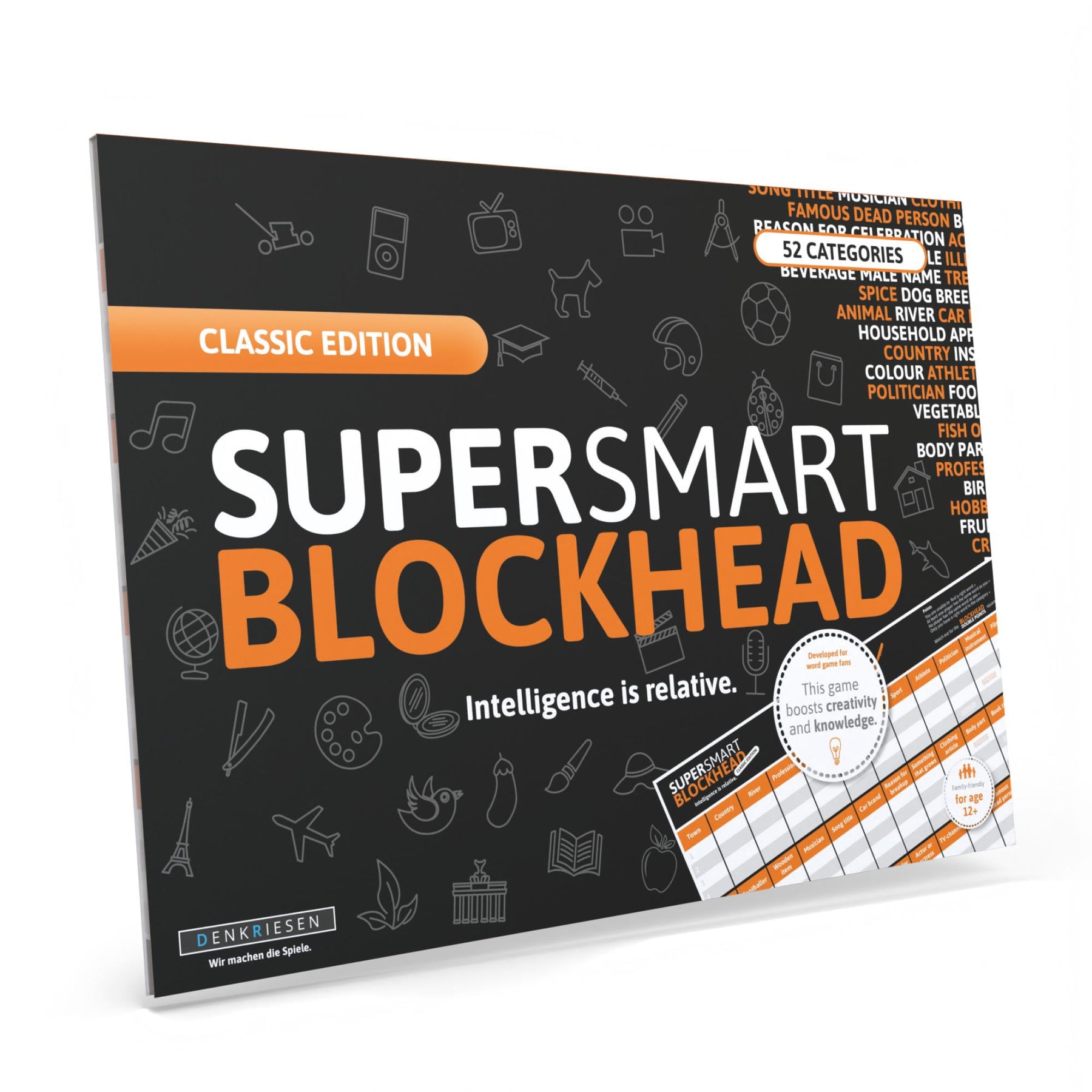 Super Smart Blockhead A3 Game Pad | English