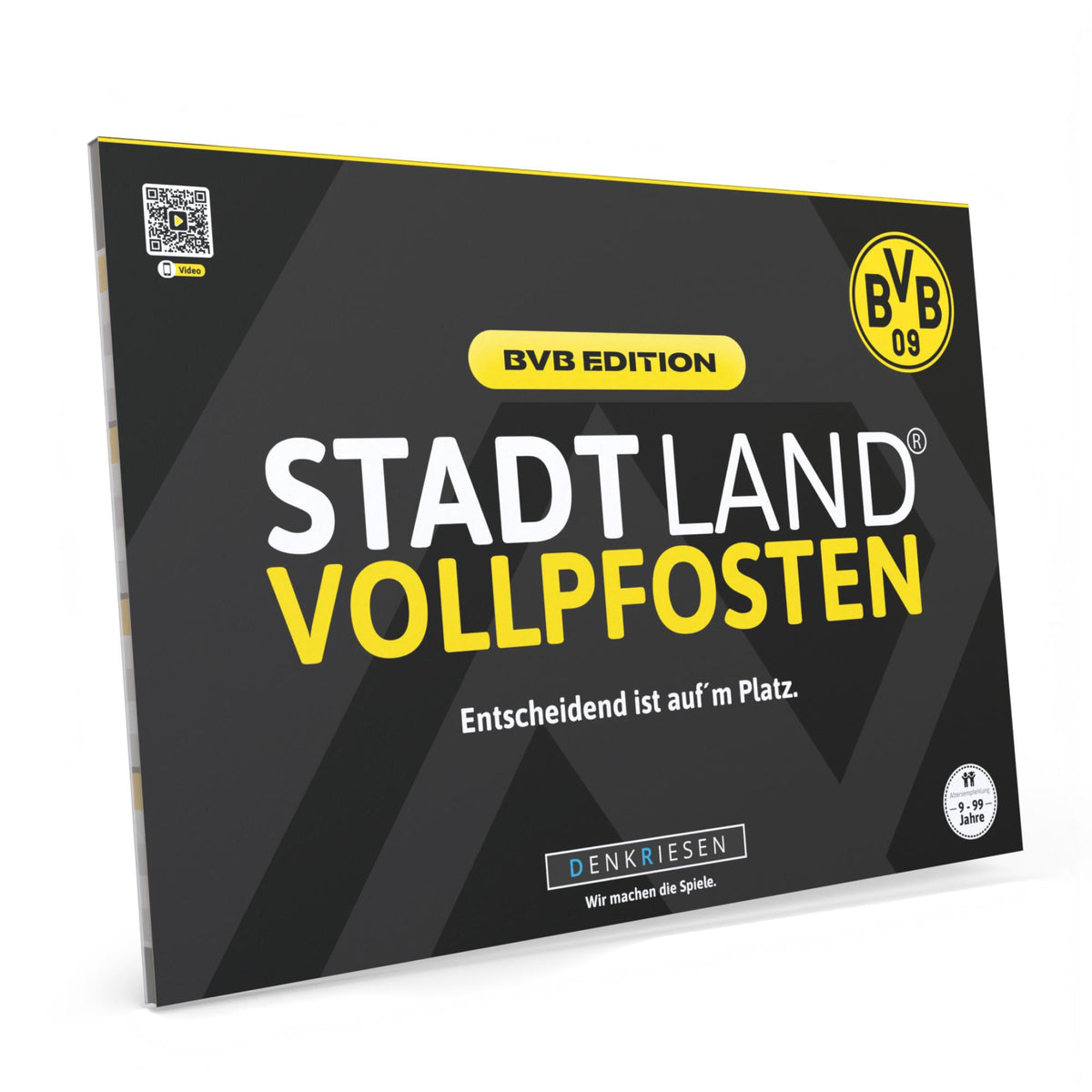 Stadt Land Vollpfosten® Spielblock | BVB Edition